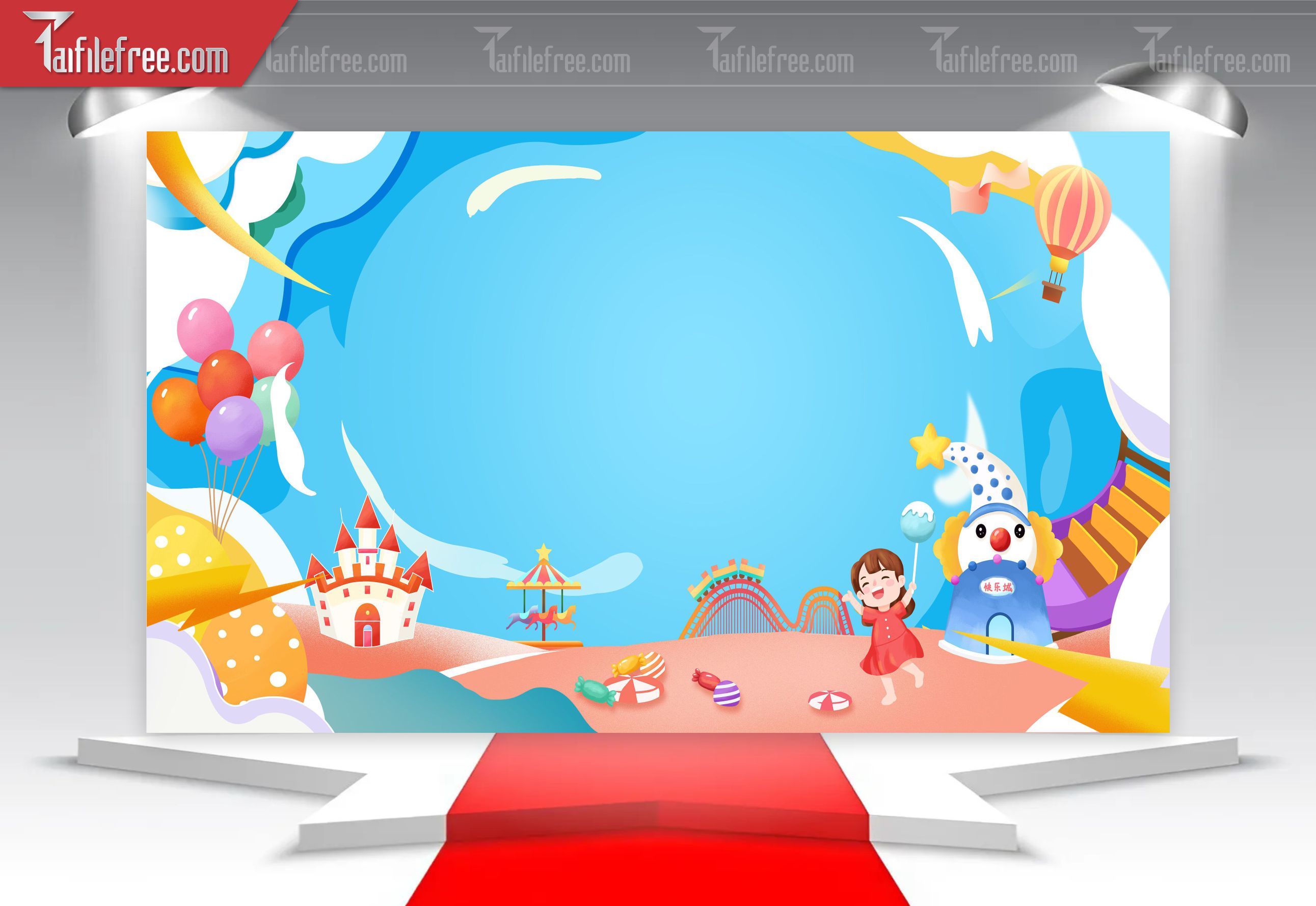 Backdrop Phông Mừng Ngày Quốc Tế Thiếu Nhi_TNV65