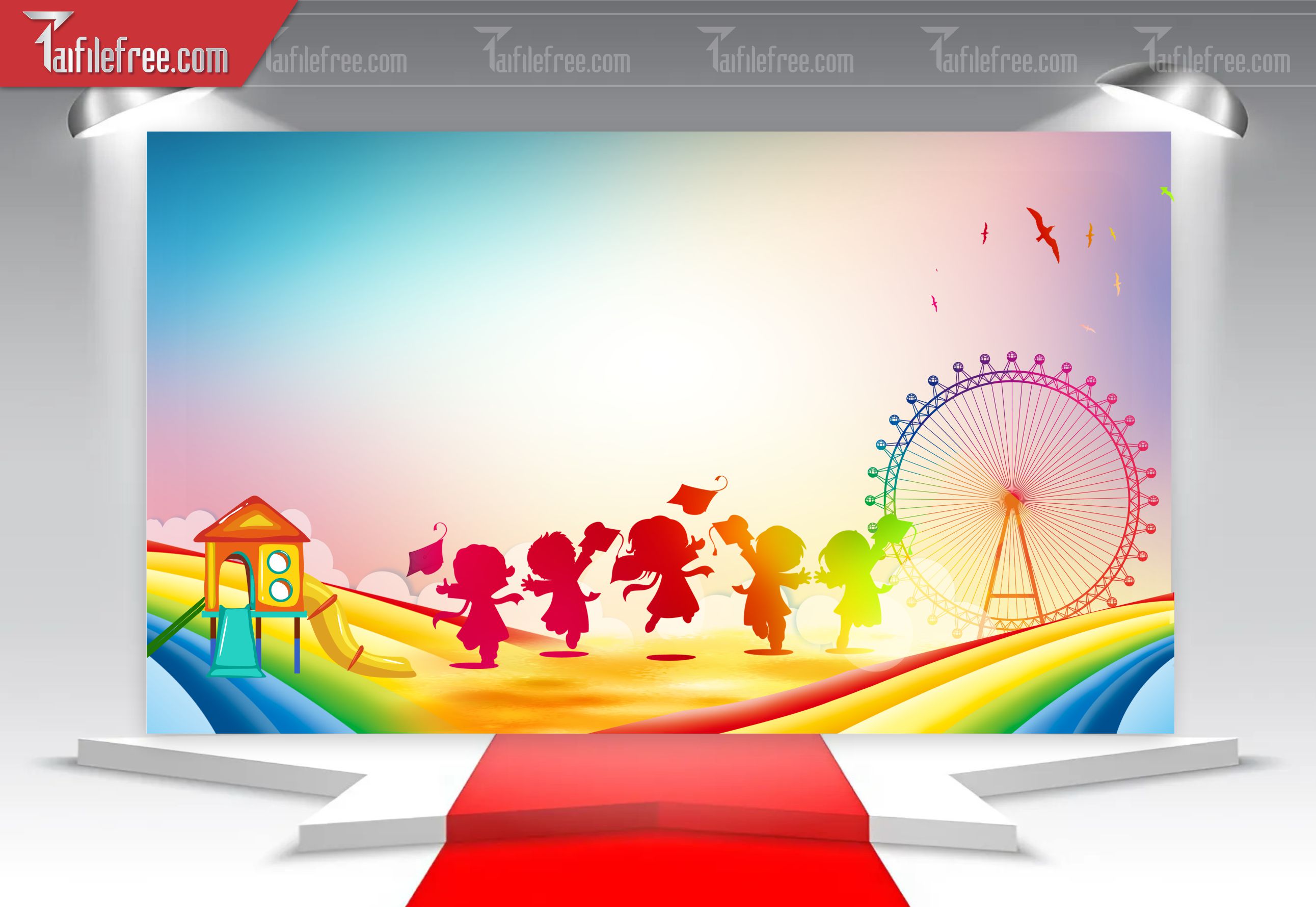 Backdrop Phông Mừng Ngày Quốc Tế Thiếu Nhi_TNV79