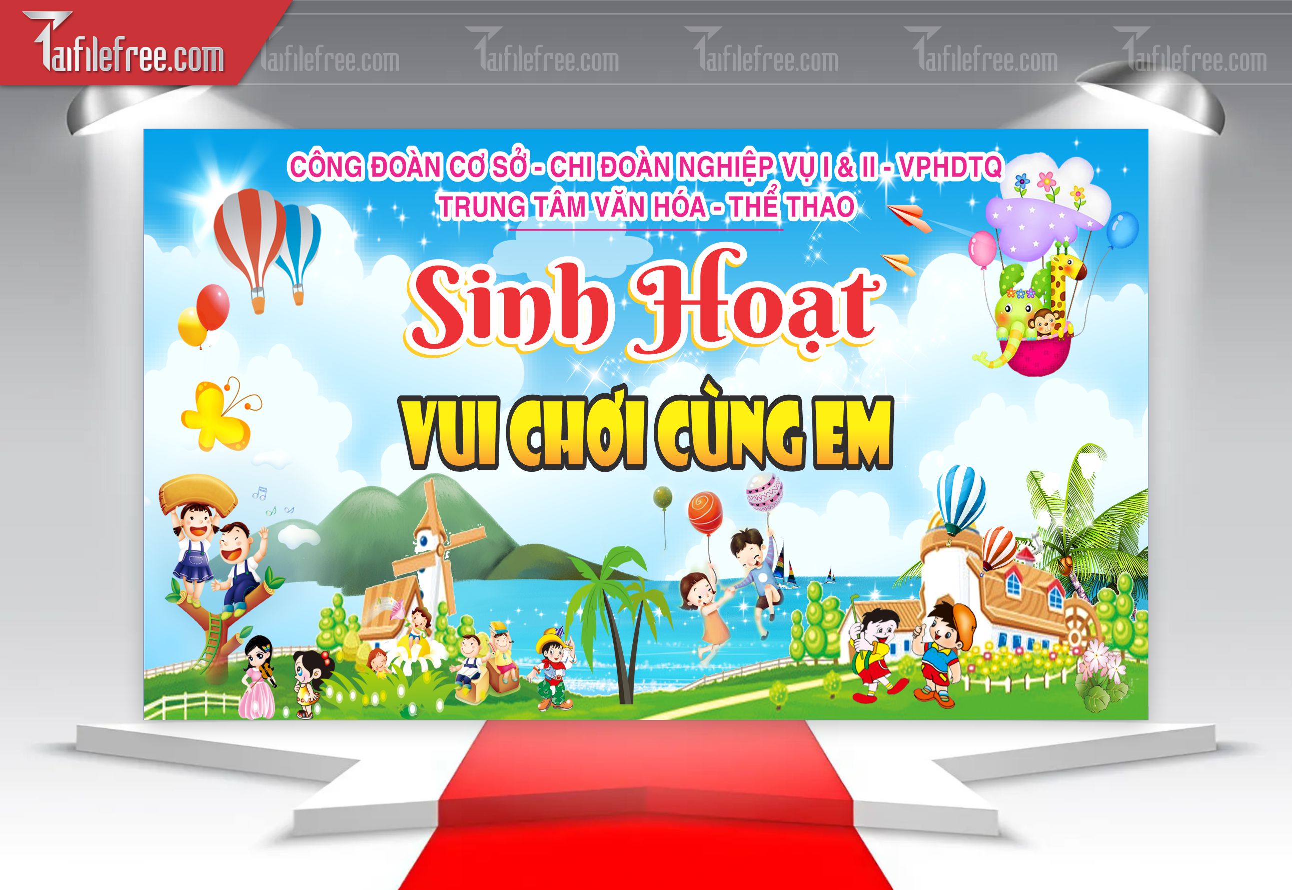 Sinh Hoạt Vui Chơi Cùng Em Mừng Ngày Quốc Tế Thiếu Nhi_TNV81