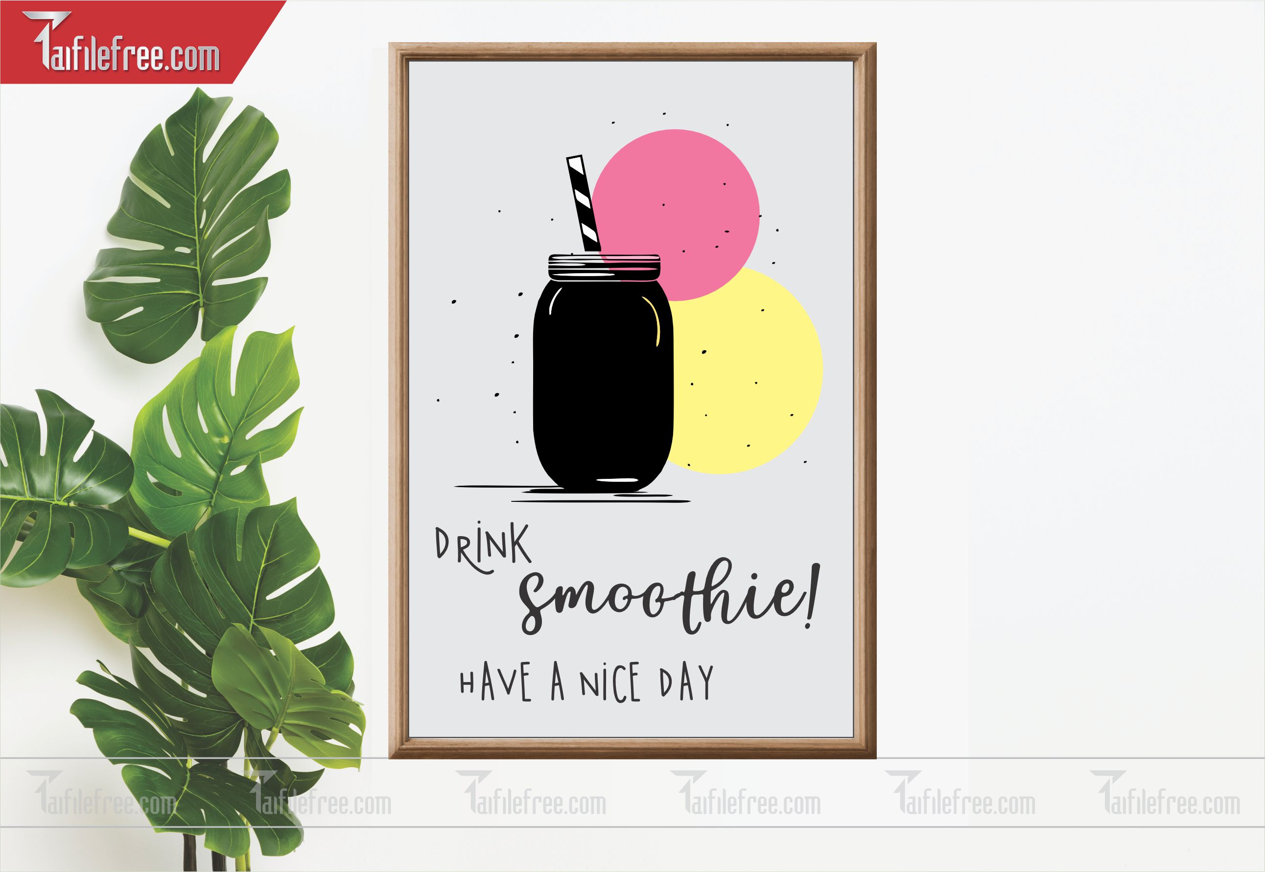 File Thiết Kế Tranh Dán Tường Quán Caffe-Trà Sữa_TP11