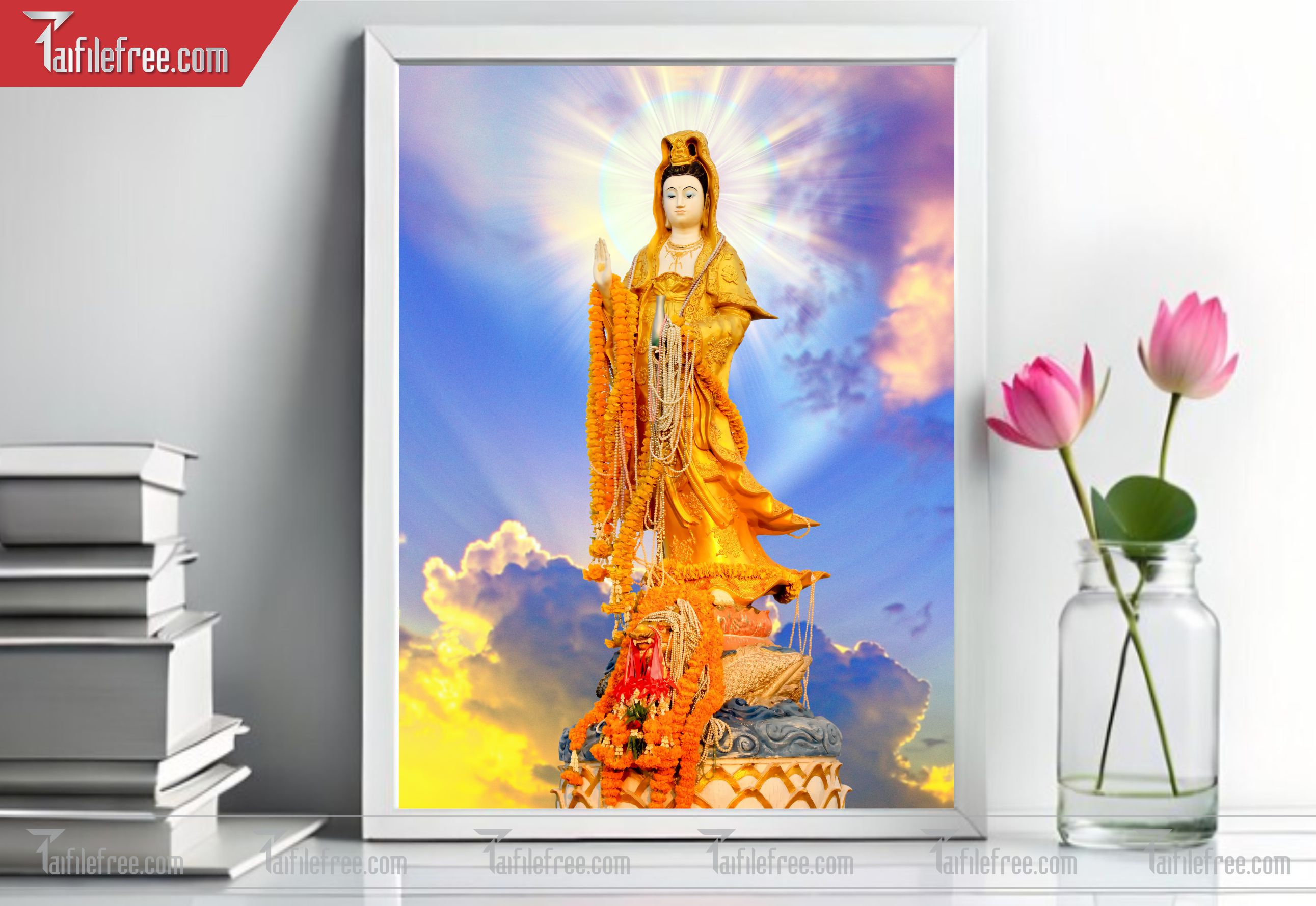Tranh 3D Phật Giáo Đẹp_TQ15