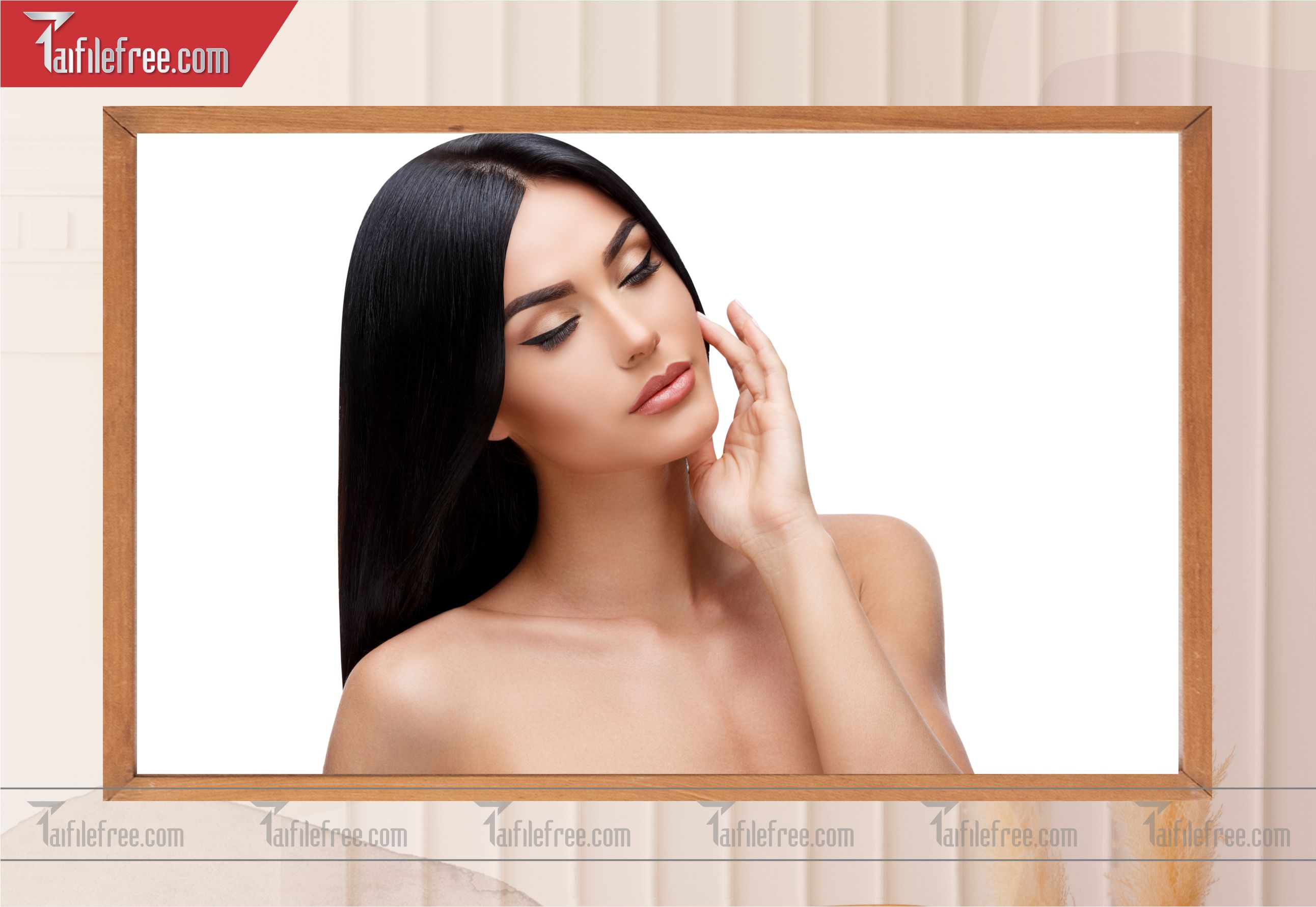 File tranh trang trí spa TS57