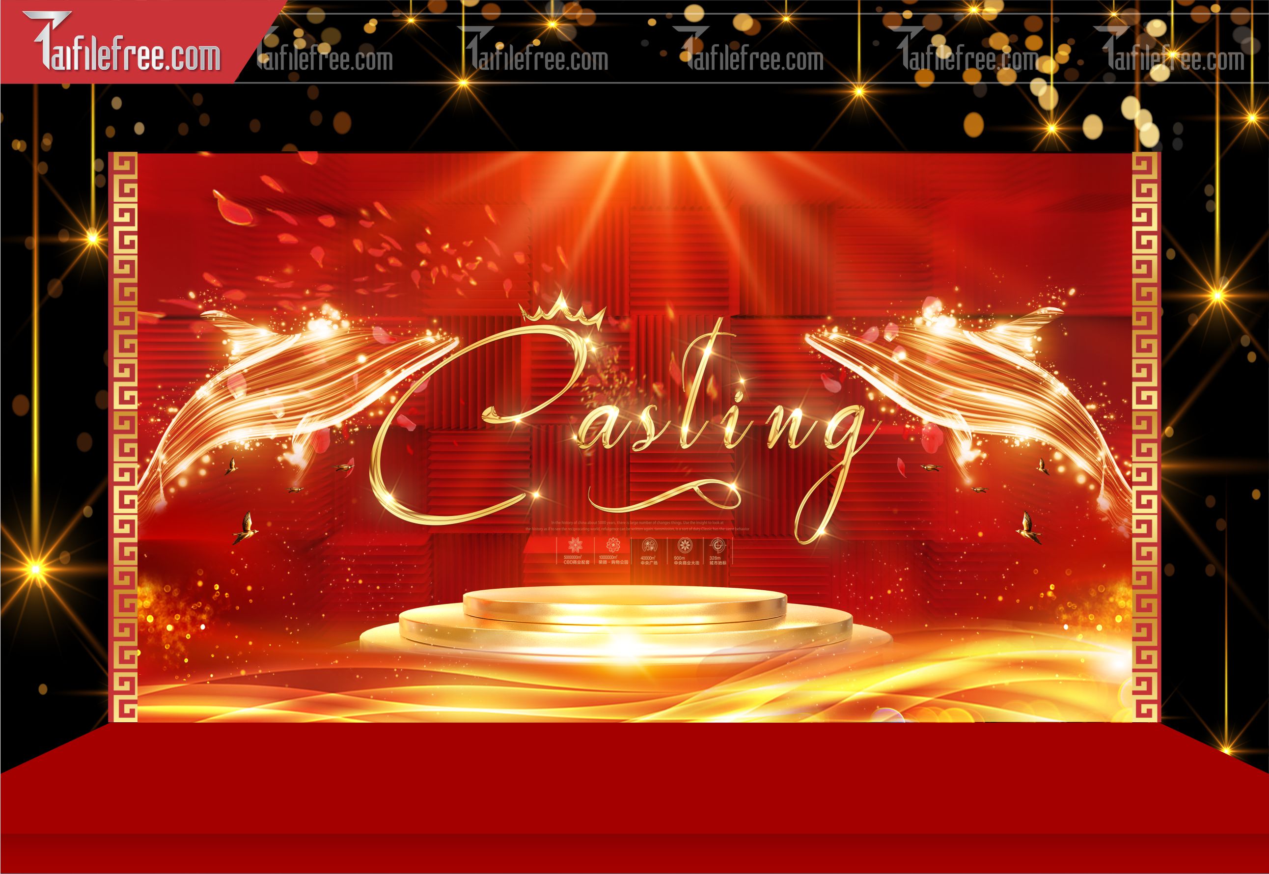Backdrop Khai Trương Đẹp, Ấn Tượng_TT101