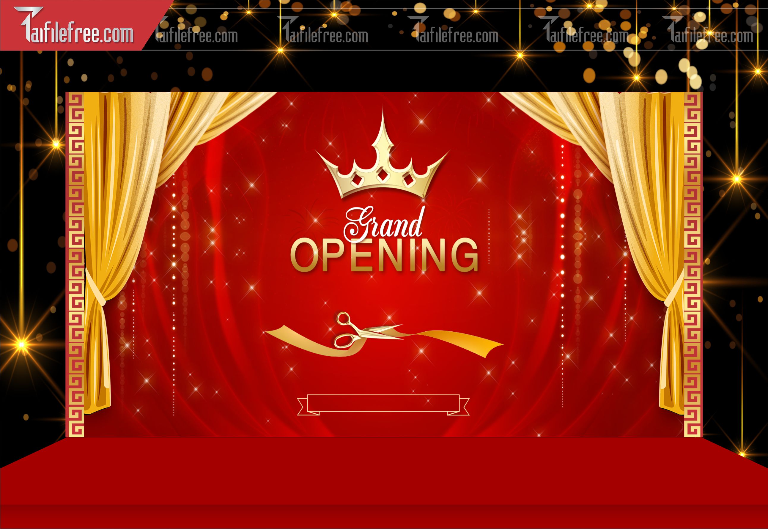 Backdrop Khai Trương Đẹp, Ấn Tượng_TT106