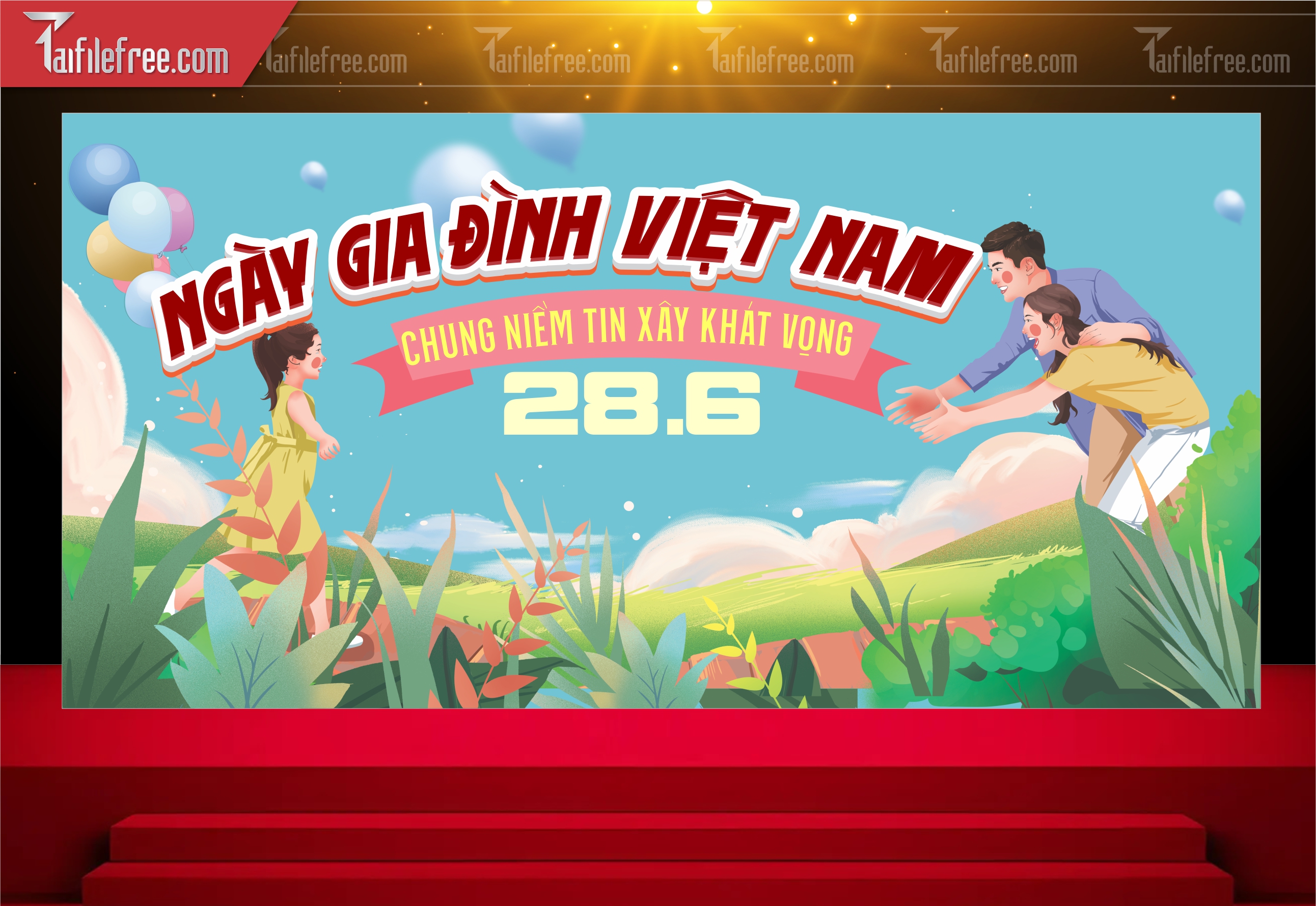 Mẫu Thiết kế Ngày Gia Đình Việt Nam_TT112