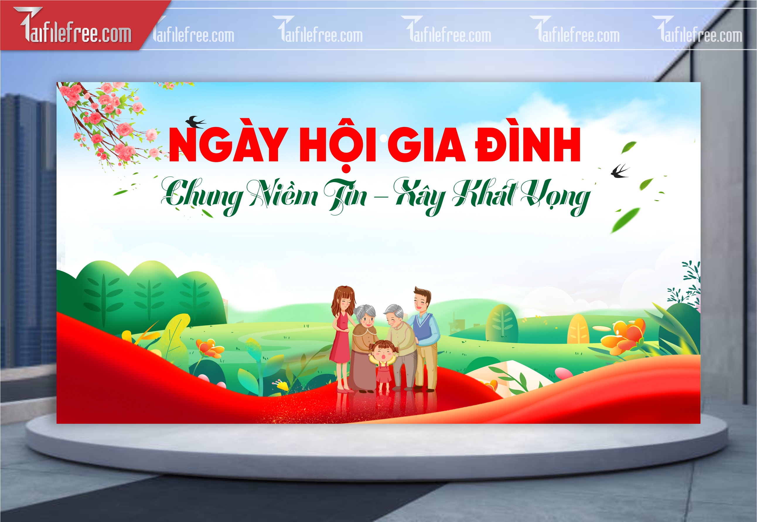 Mẫu Thiết kế Ngày Gia Đình Việt Nam_TT114