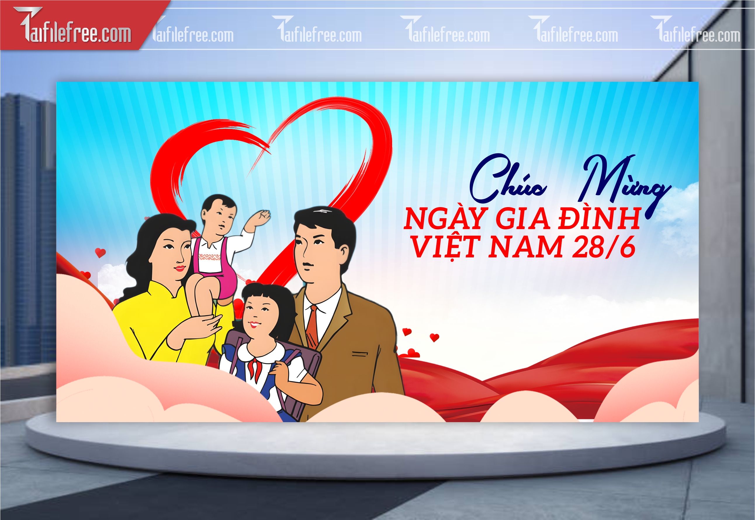 Mẫu Thiết kế Ngày Gia Đình Việt Nam_TT116