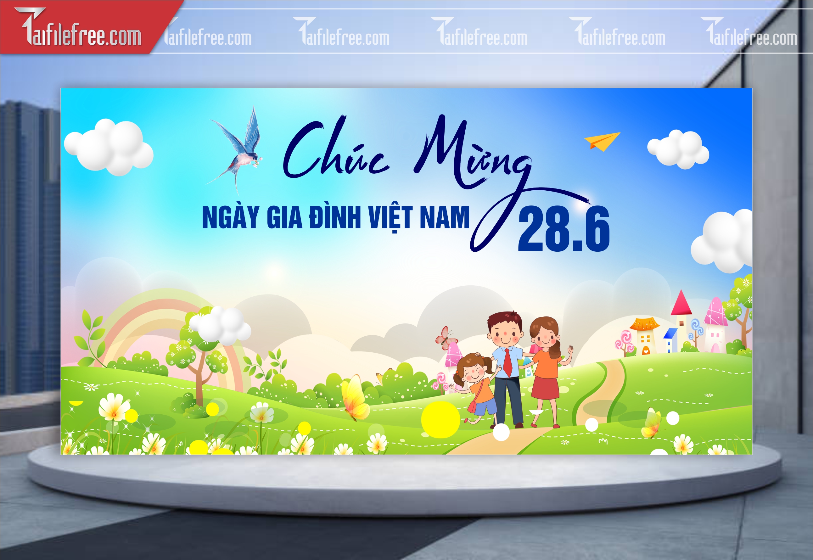 Mẫu Thiết kế Ngày Gia Đình Việt Nam_TT117