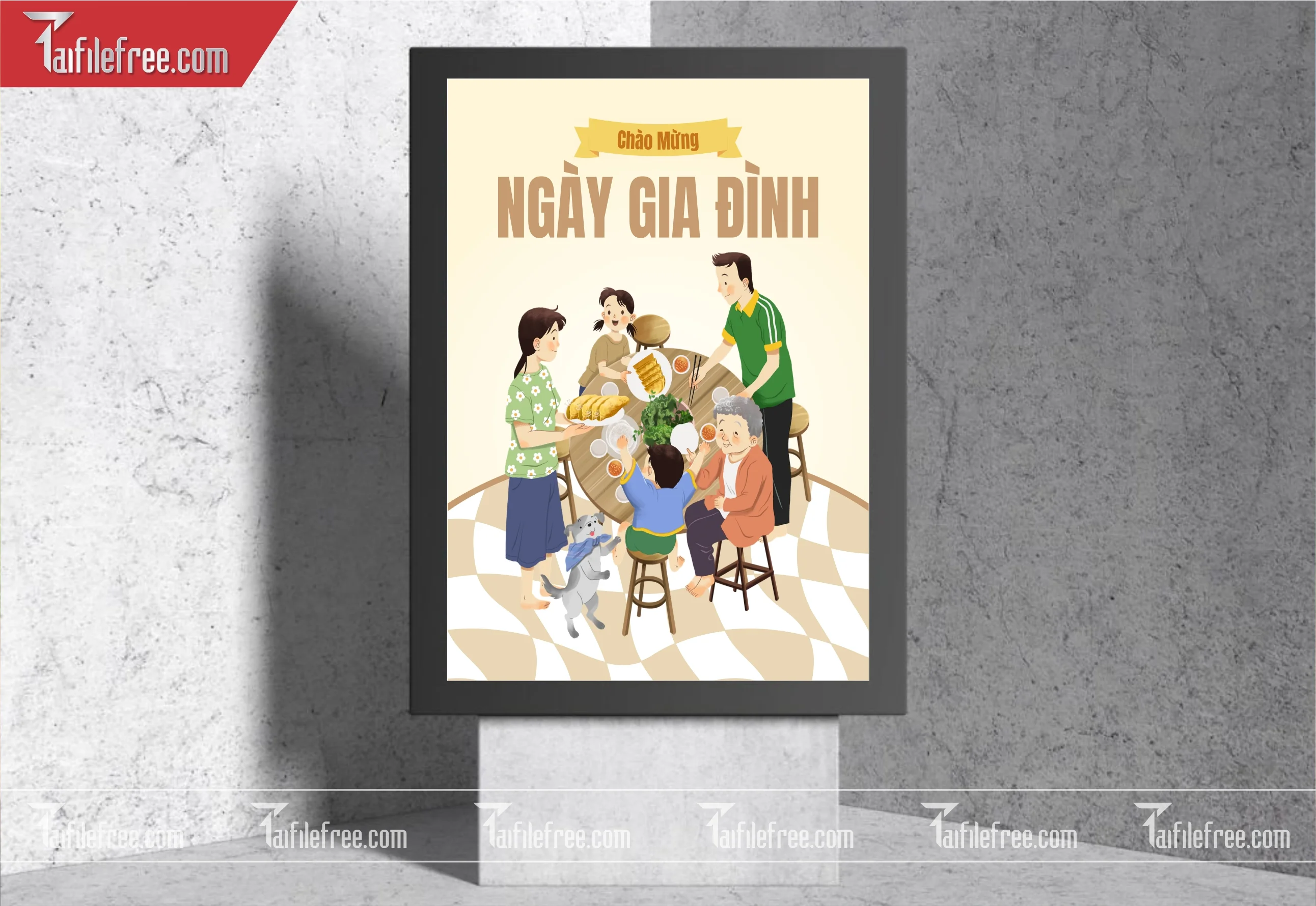 Mẫu Thiết kế Ngày Gia Đình Việt Nam_TT120