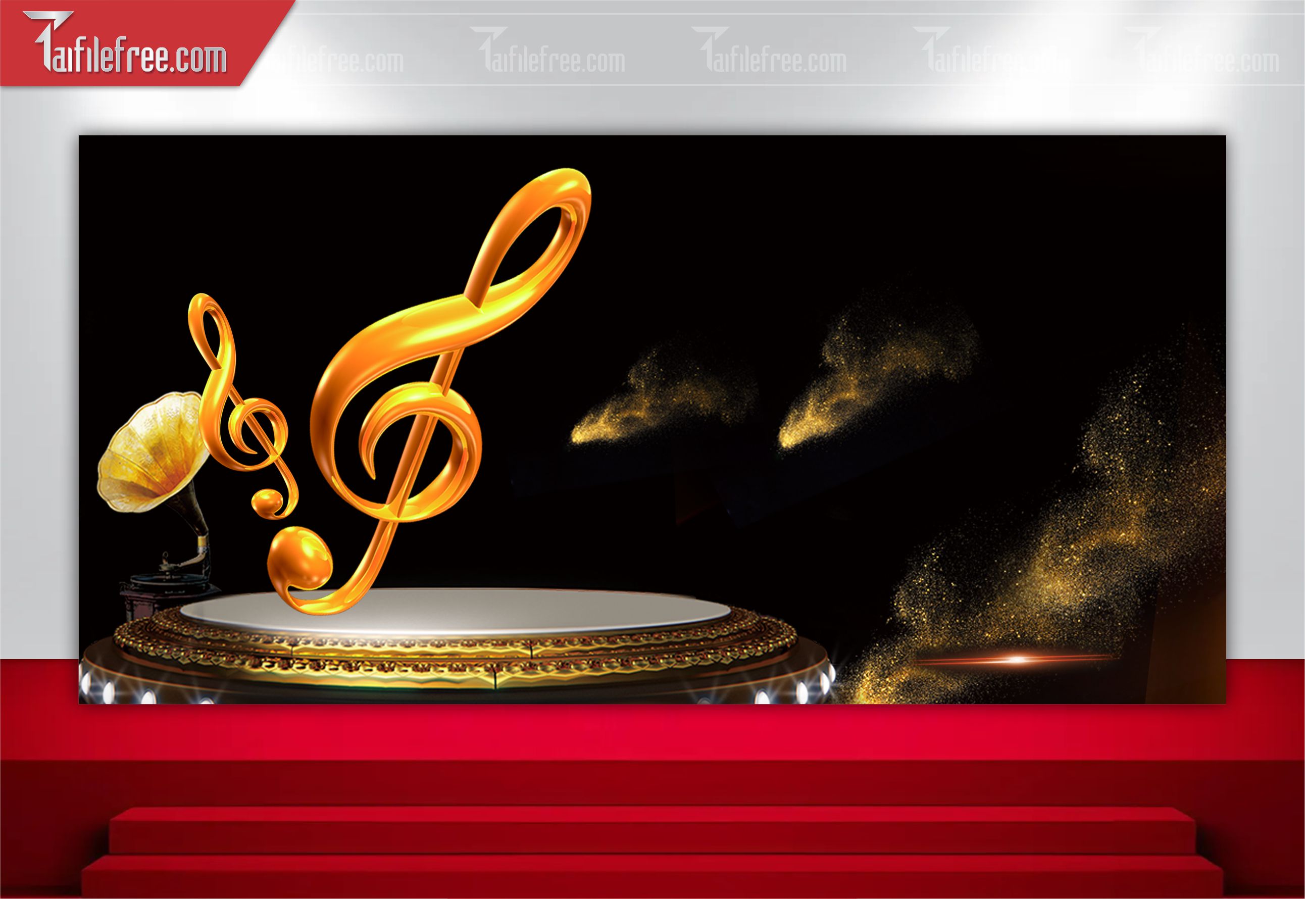 Phông Sân Khấu Ca Nhạc, Karaoke Đẹp Lung Linh TT25