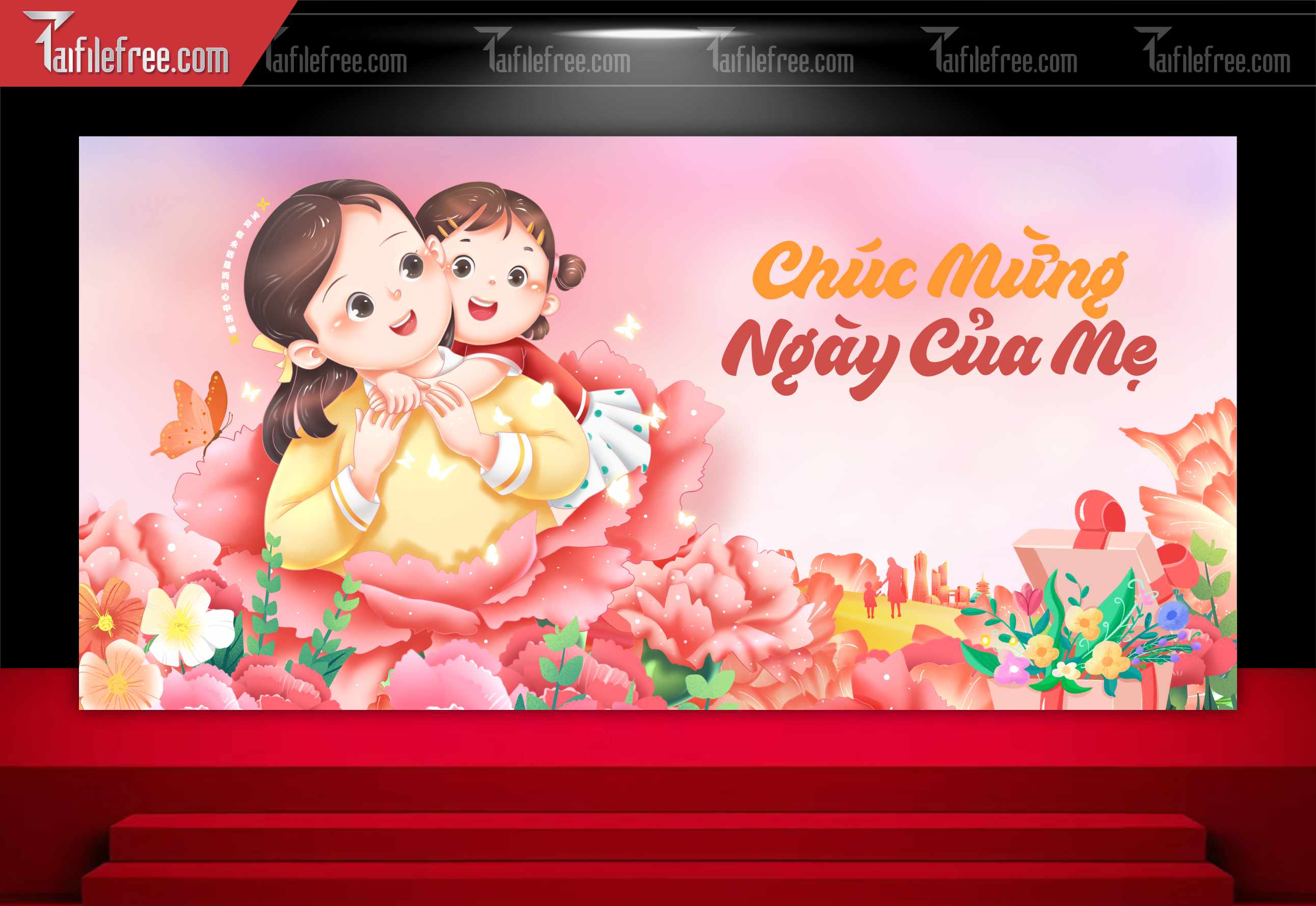 Backdrop, Phông Nền Mừng Ngày Của Mẹ Đẹp, Ý Nghĩa_TT56