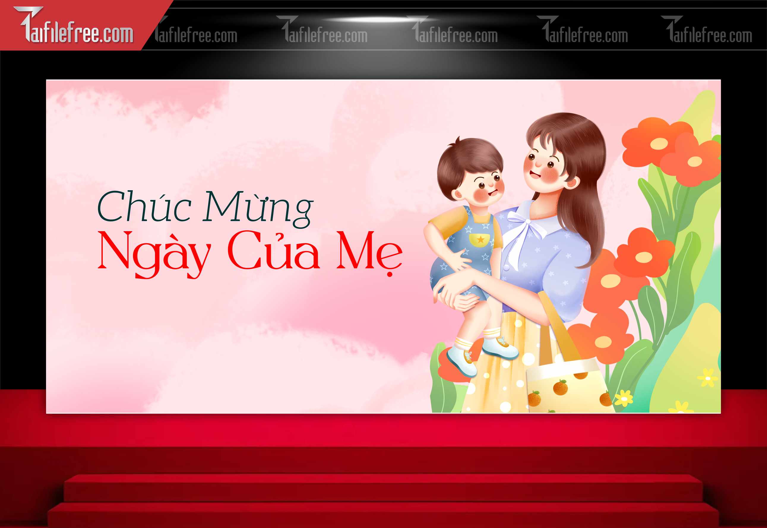 Backdrop, Phông Nền Mừng Ngày Của Mẹ Đẹp, Ý Nghĩa_TT57