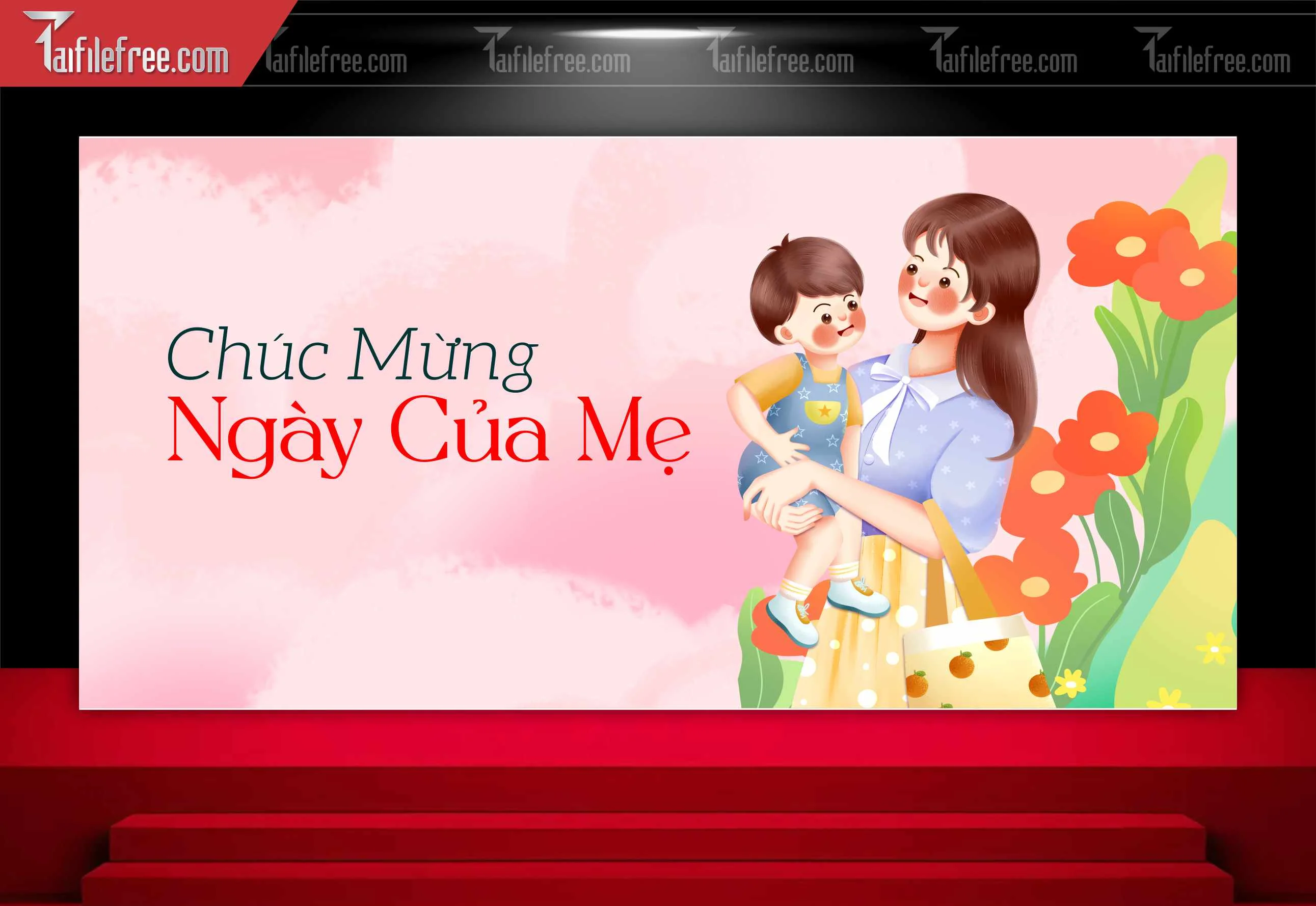 Backdrop, Phông Nền Mừng Ngày Của Mẹ Đẹp, Ý Nghĩa_TT57