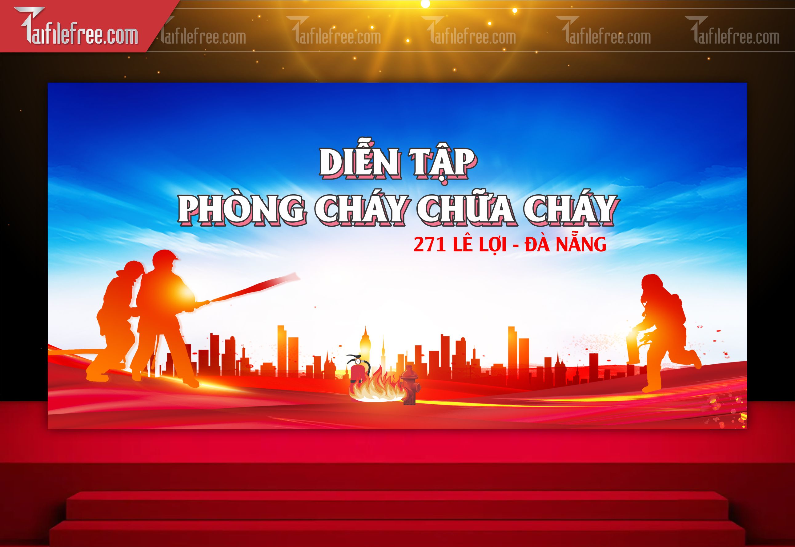 Maket Diễn Tập Phòng Cháy Chữa Cháy_TT67