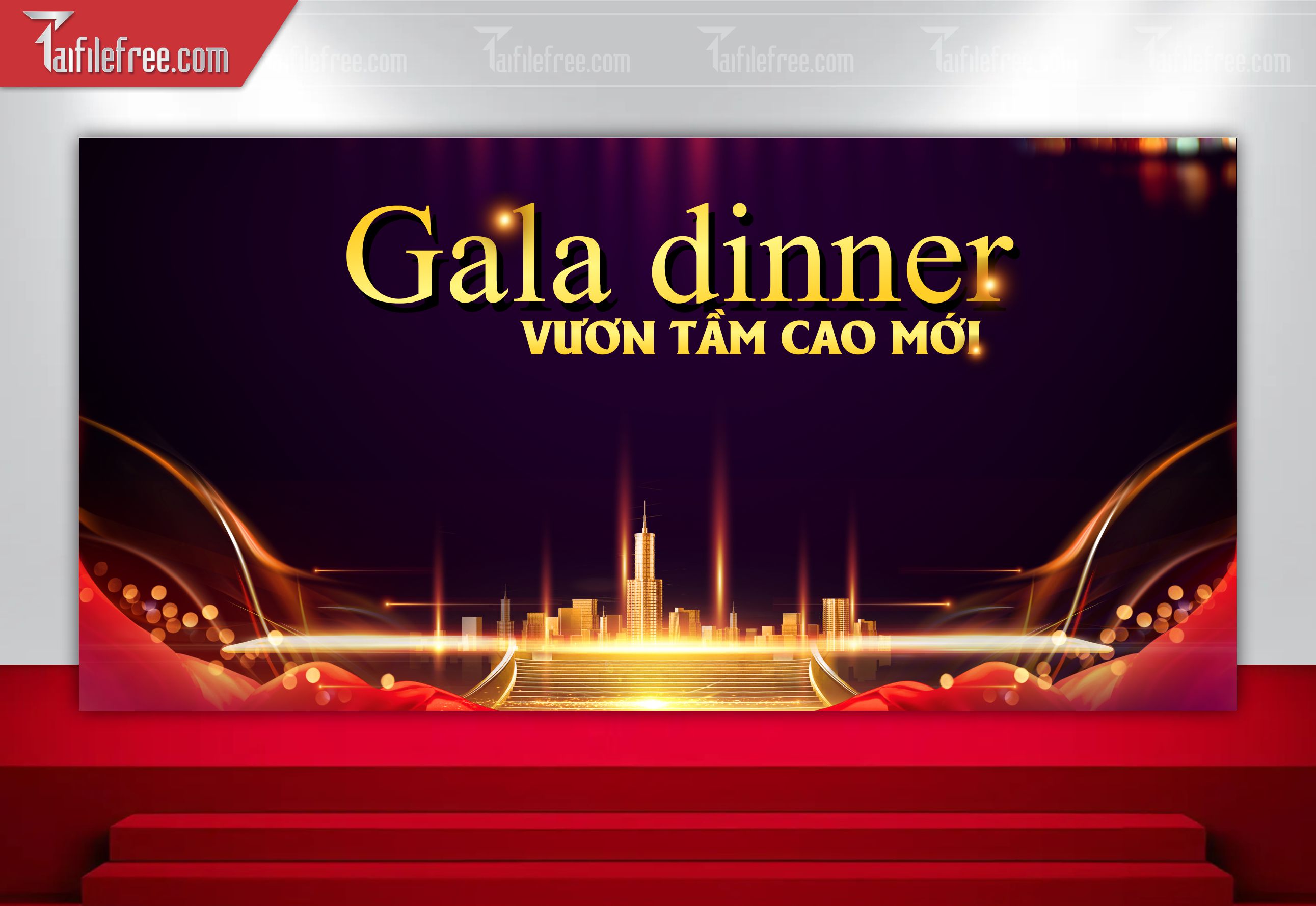 Backdrop Gala Dinner Đẹp  Và Chuyên Nghiệp_TT74