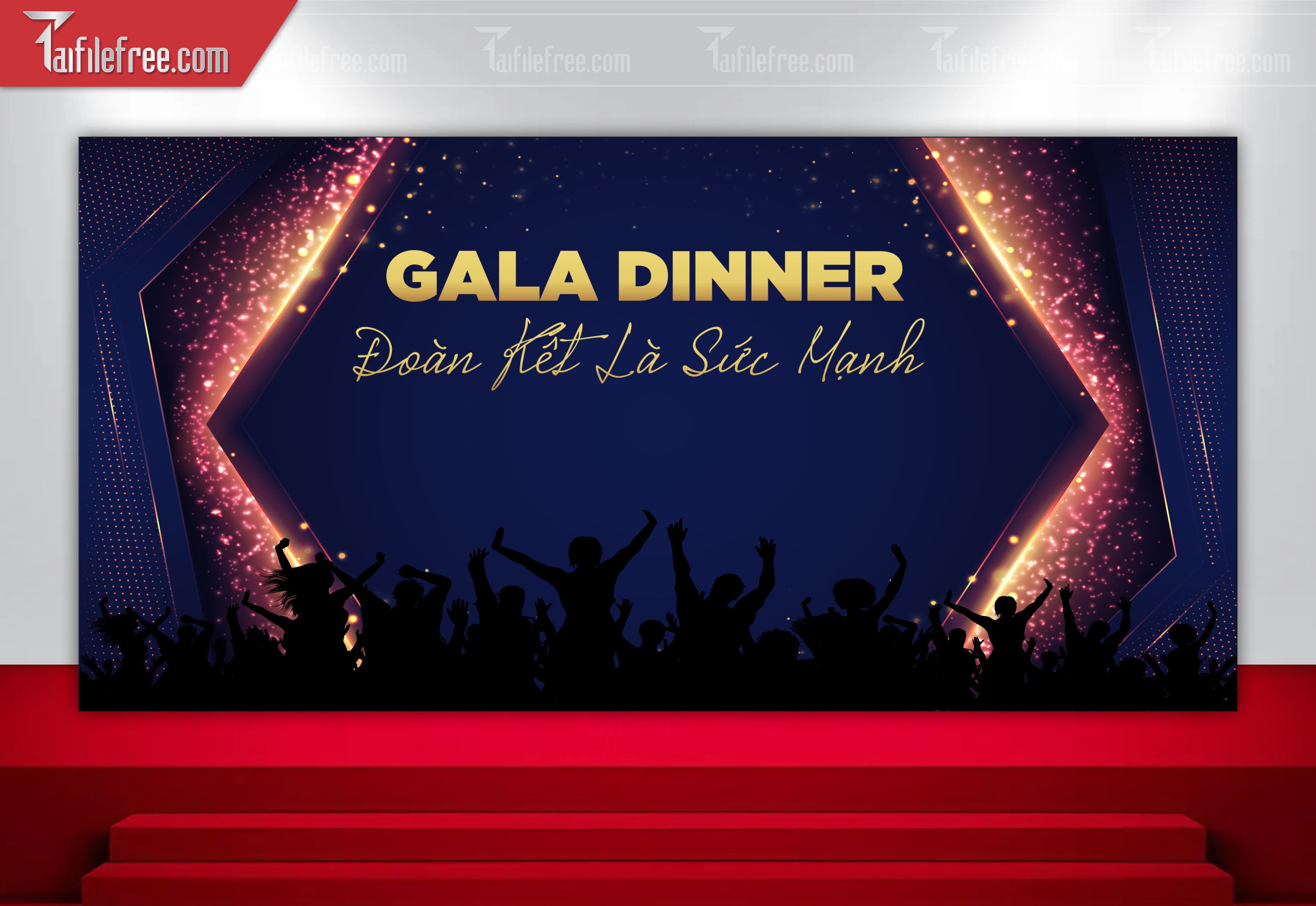 Backdrop Gala Dinner Đẹp  Và Chuyên Nghiệp_TT77
