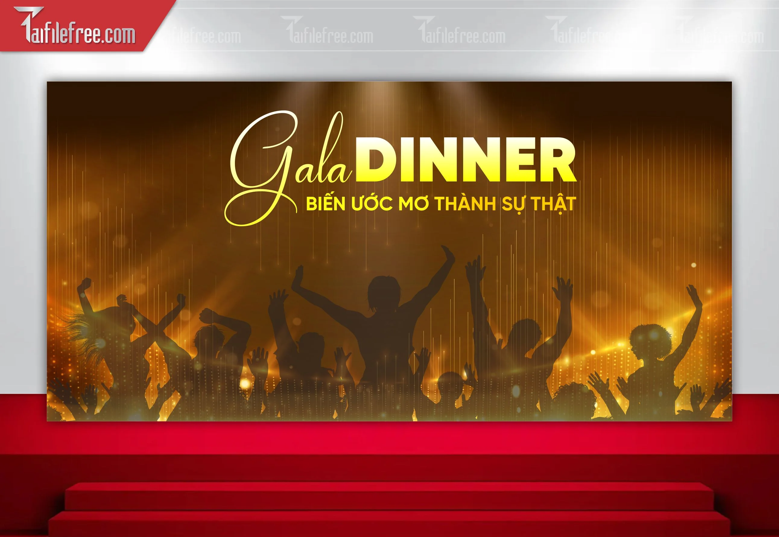 Backdrop Gala Dinner Đẹp  Và Chuyên Nghiệp_TT78