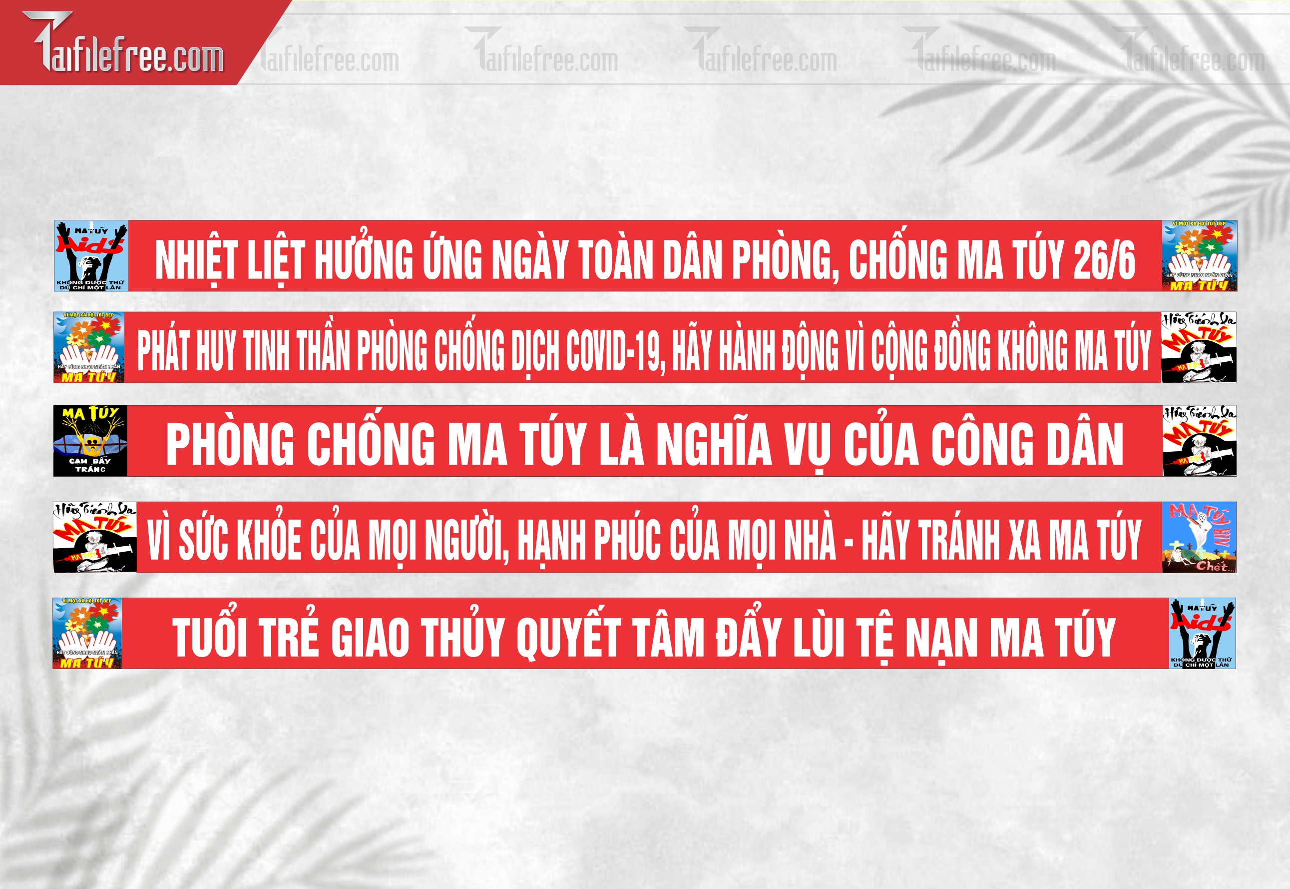 Banner Tuyên Truyền Phòng Chống Tệ Nạn Xã Hội TTH29