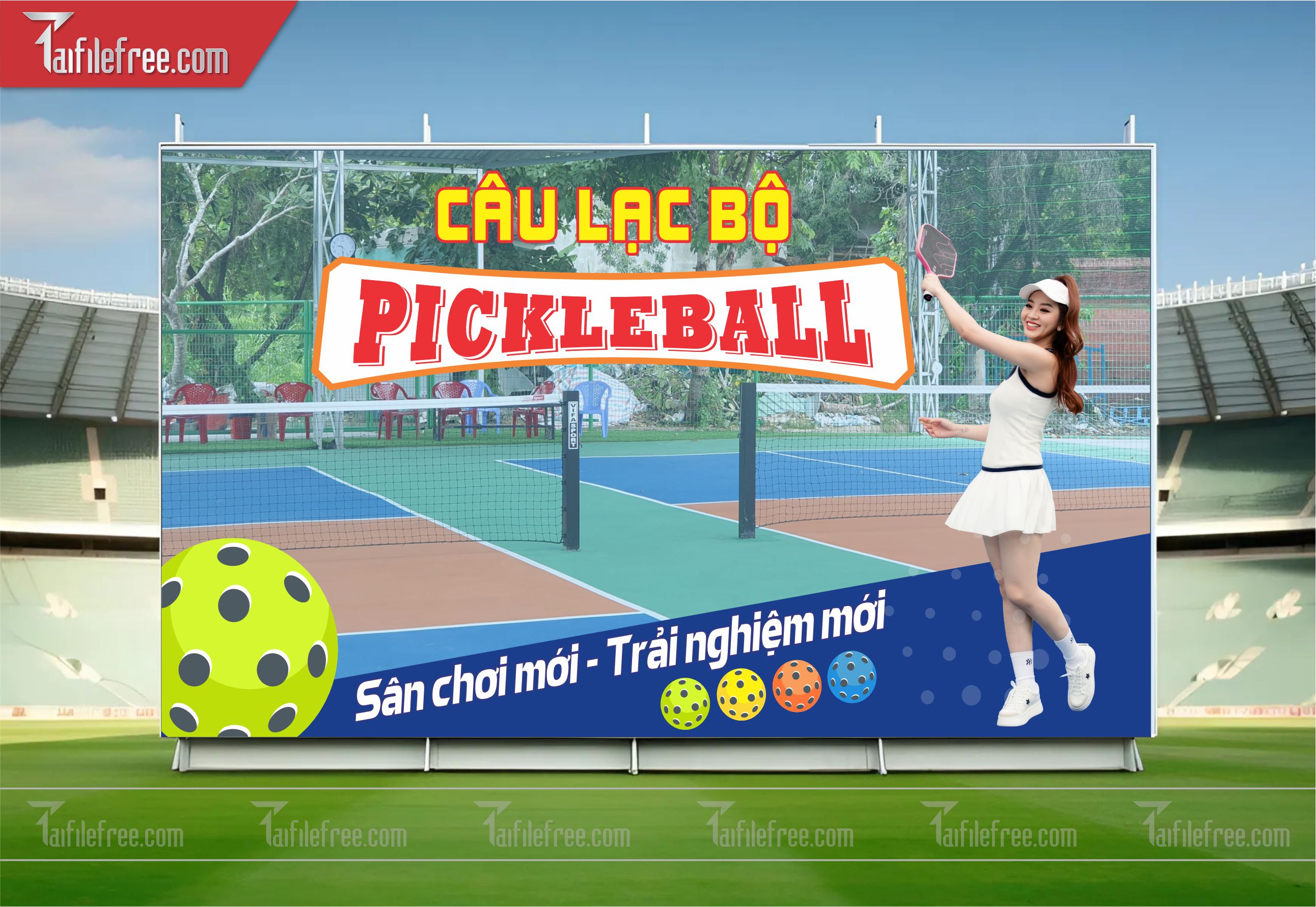 Mẫu Background Thể Thao Bóng Chuyền Năng Động Ấn Tượng TTK09