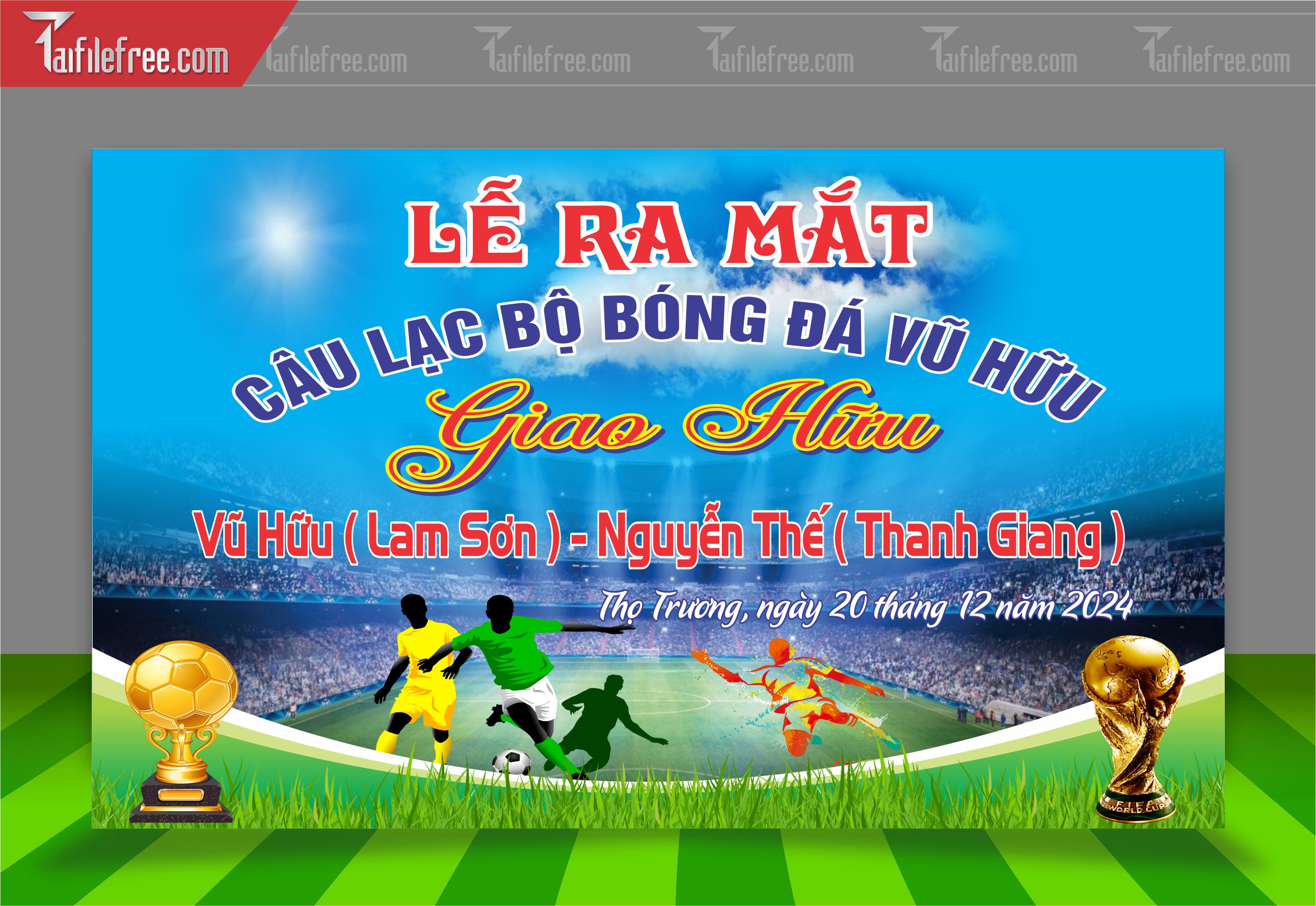 Mẫu Background Thể Thao Bóng Đá  Động Ấn Tượng TTK42
