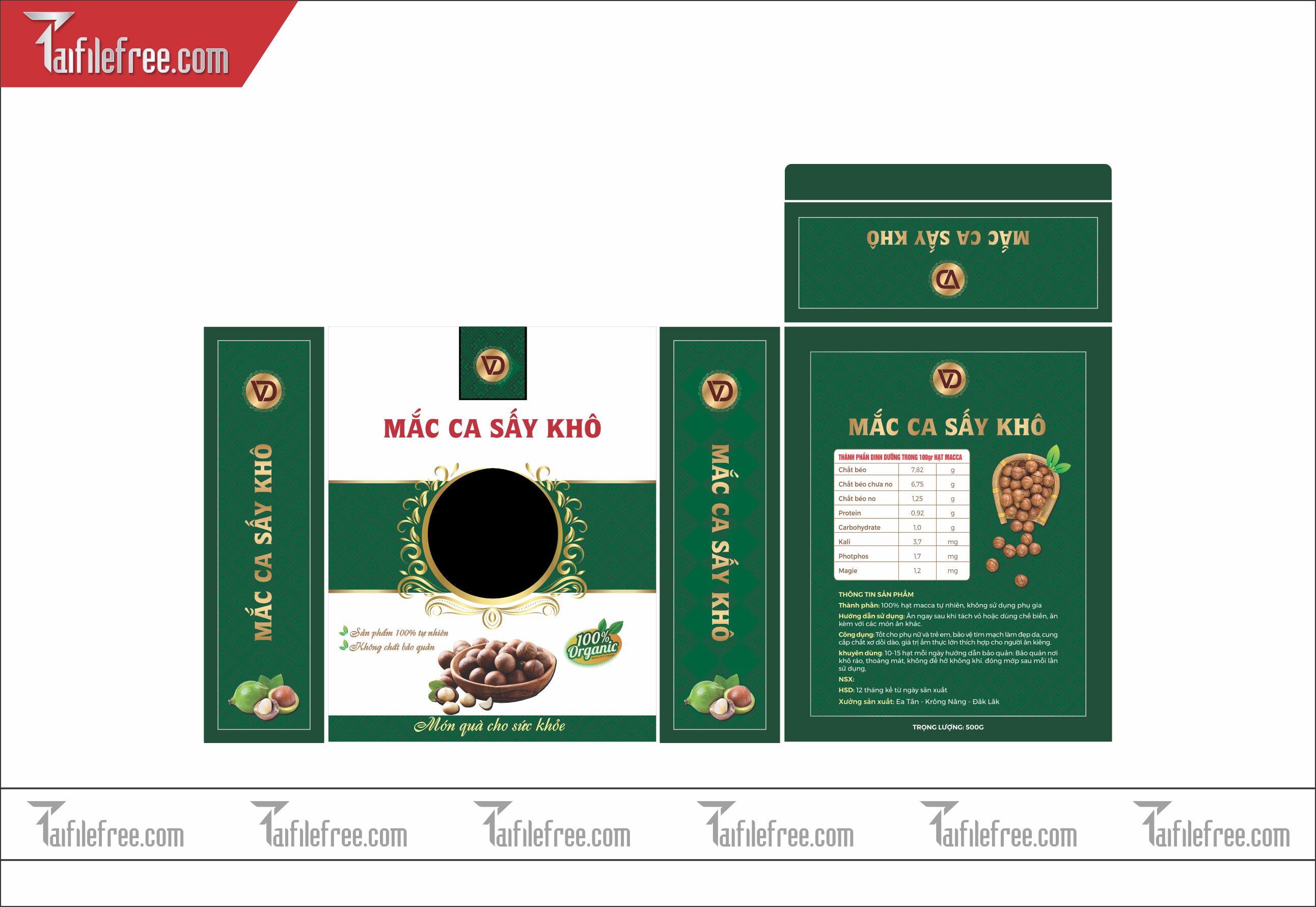 Vector Mẫu Thiết Kế Hộp Giấy Mỹ Phẩm_TVH03