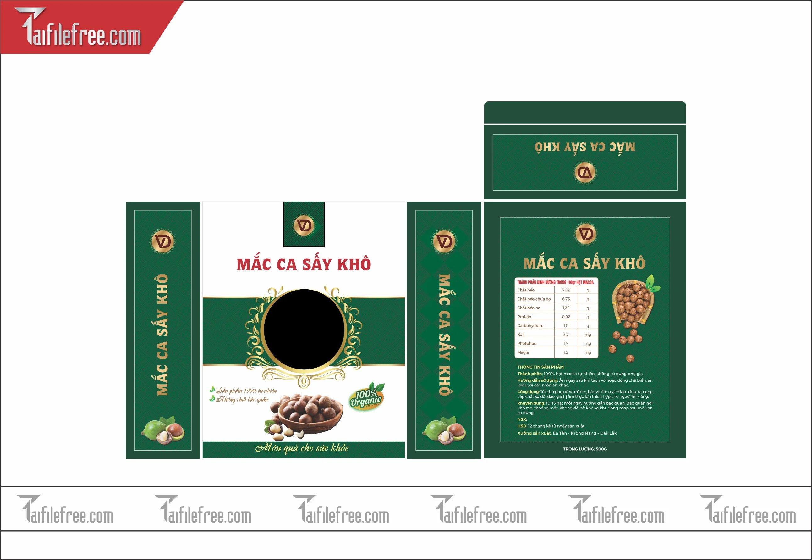 Vector Mẫu Thiết Kế Hộp Giấy Mỹ Phẩm_TVH03