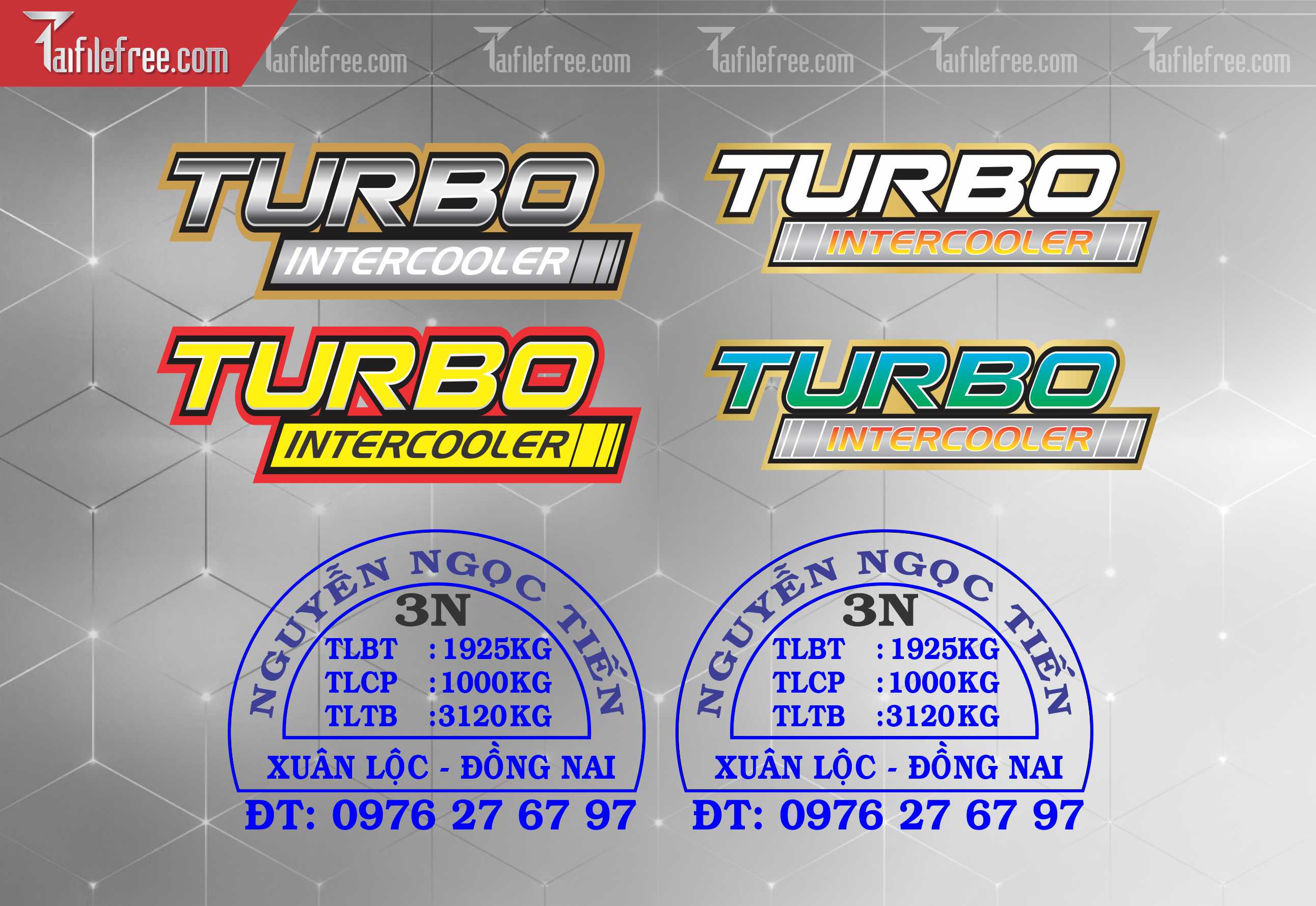 Mẫu Tem Xe Turbo_TX100