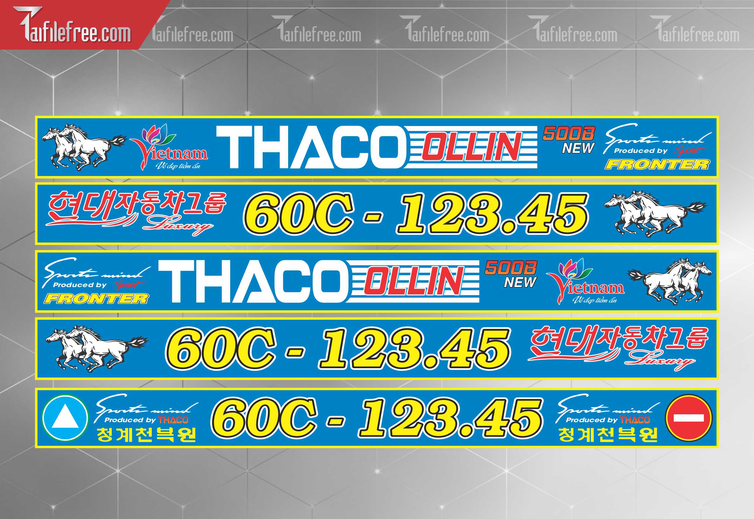 Mẫu Tem Xe Thaco_TX103
