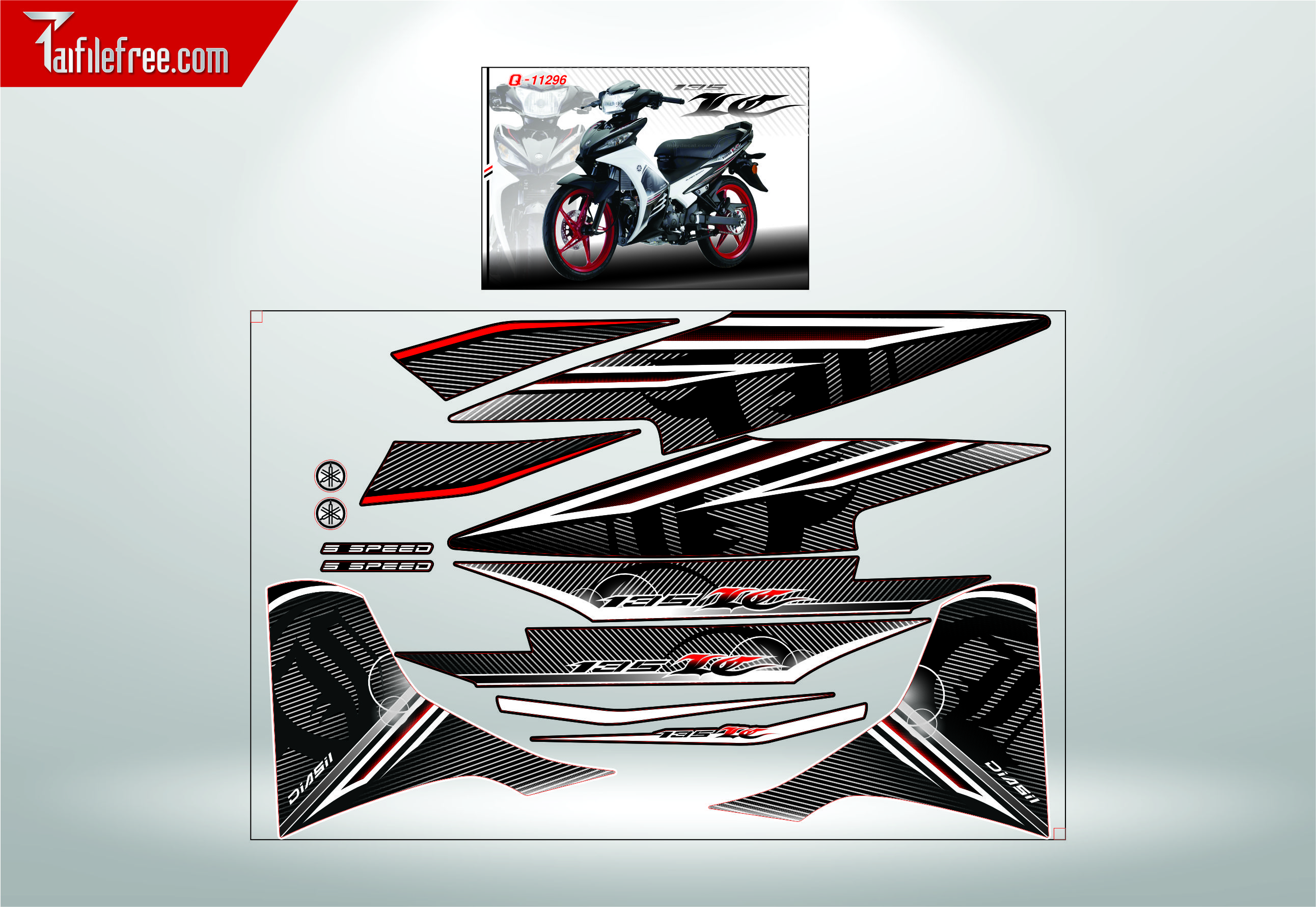 Mẫu Tem Xe TX108