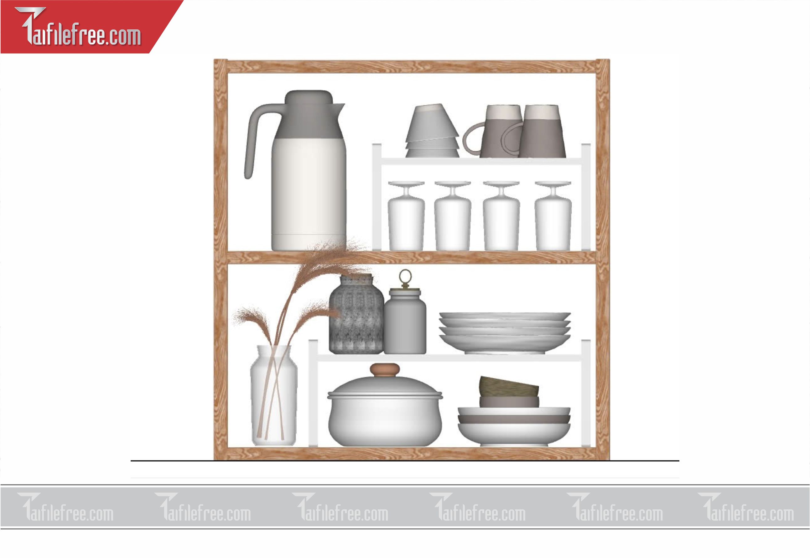 File 3D Sketchup Vật Dụng Nhà Bếp_VDB07