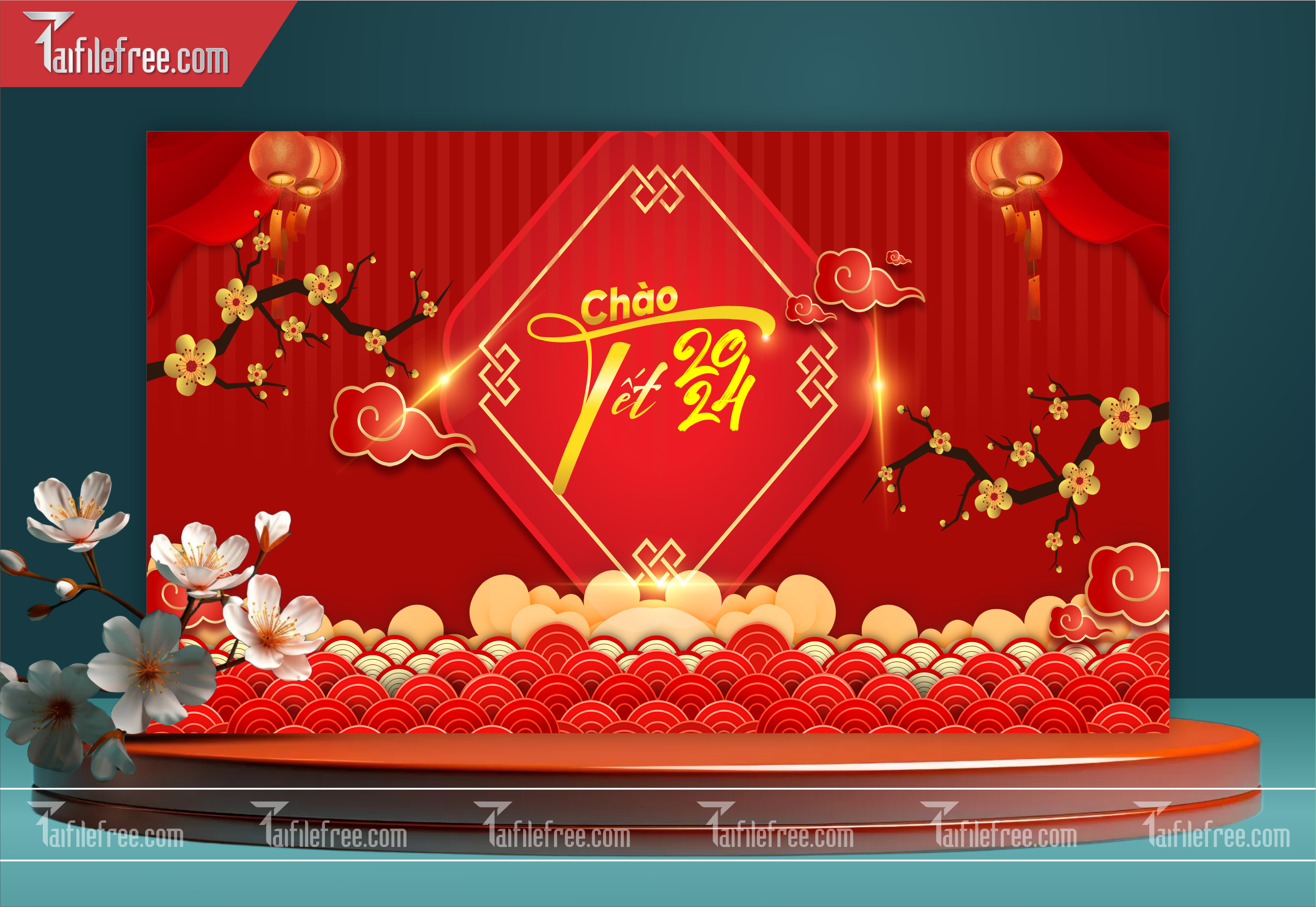 Background, Phông Nền Tết Nguyên Đán Đẹp PT02