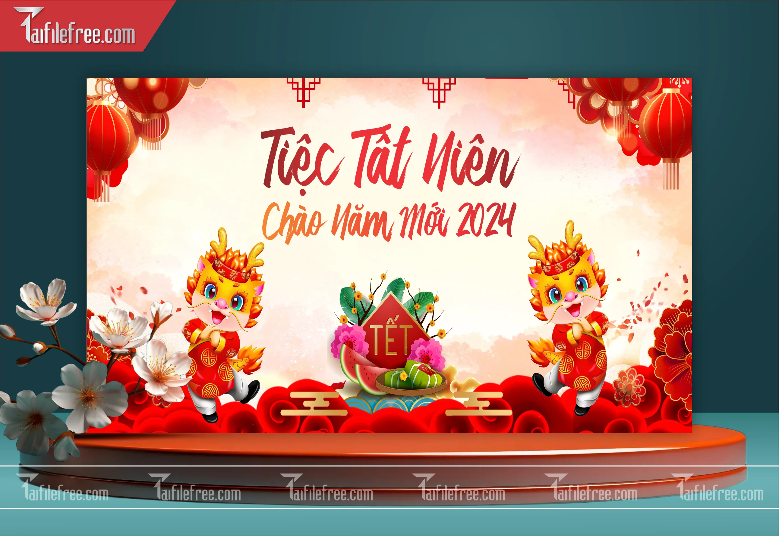 Background, Phông Nền Tất Niên Tết Nguyên Đán Đẹp PT03