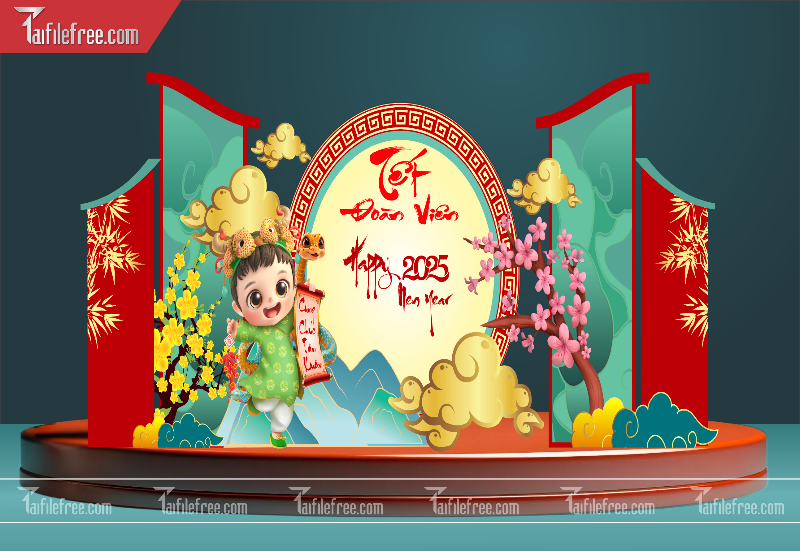 Background, Phông Nền Tết Nguyên Đán Đẹp PT09
