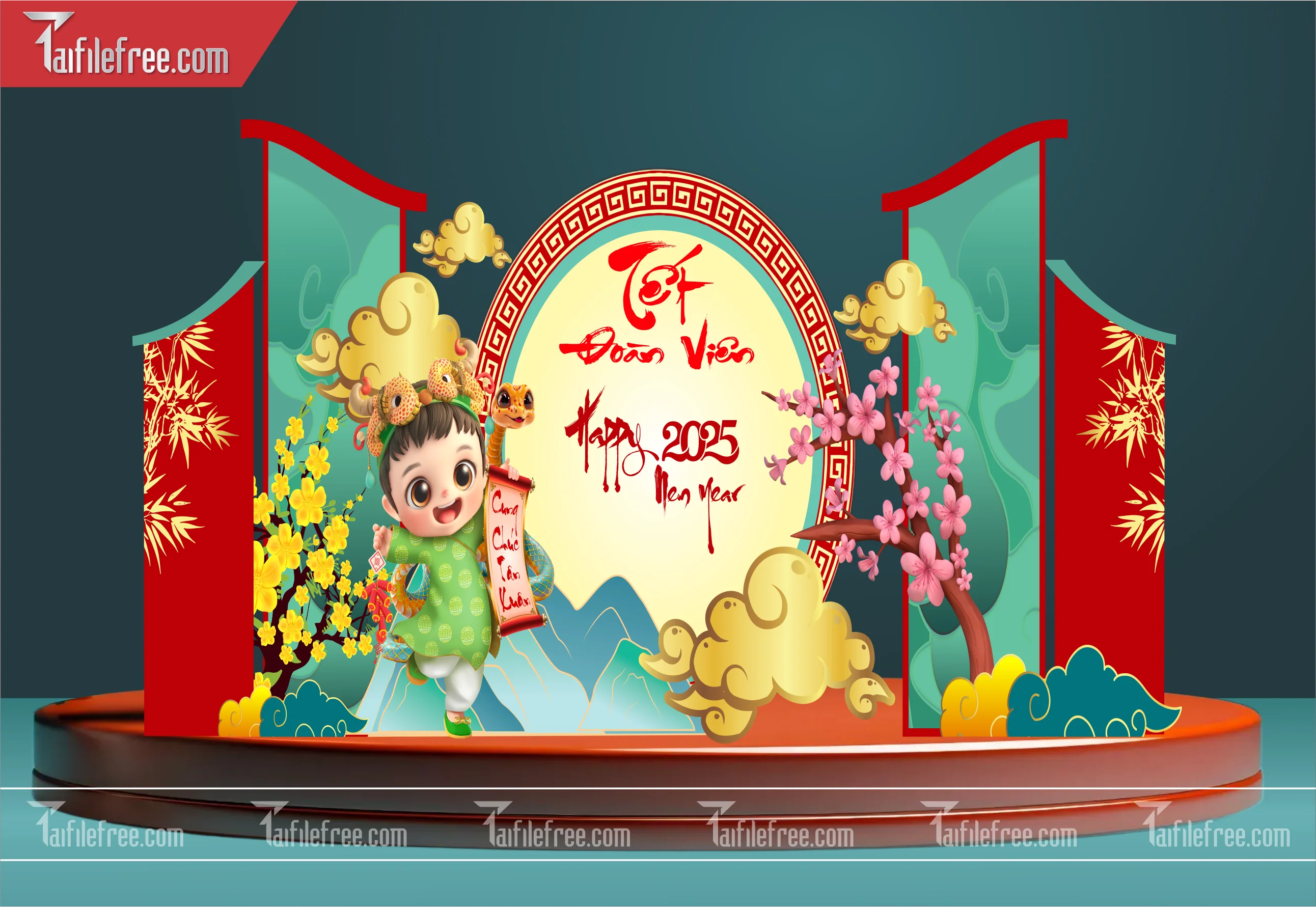 Background, Phông Nền Tết Nguyên Đán Đẹp PT09