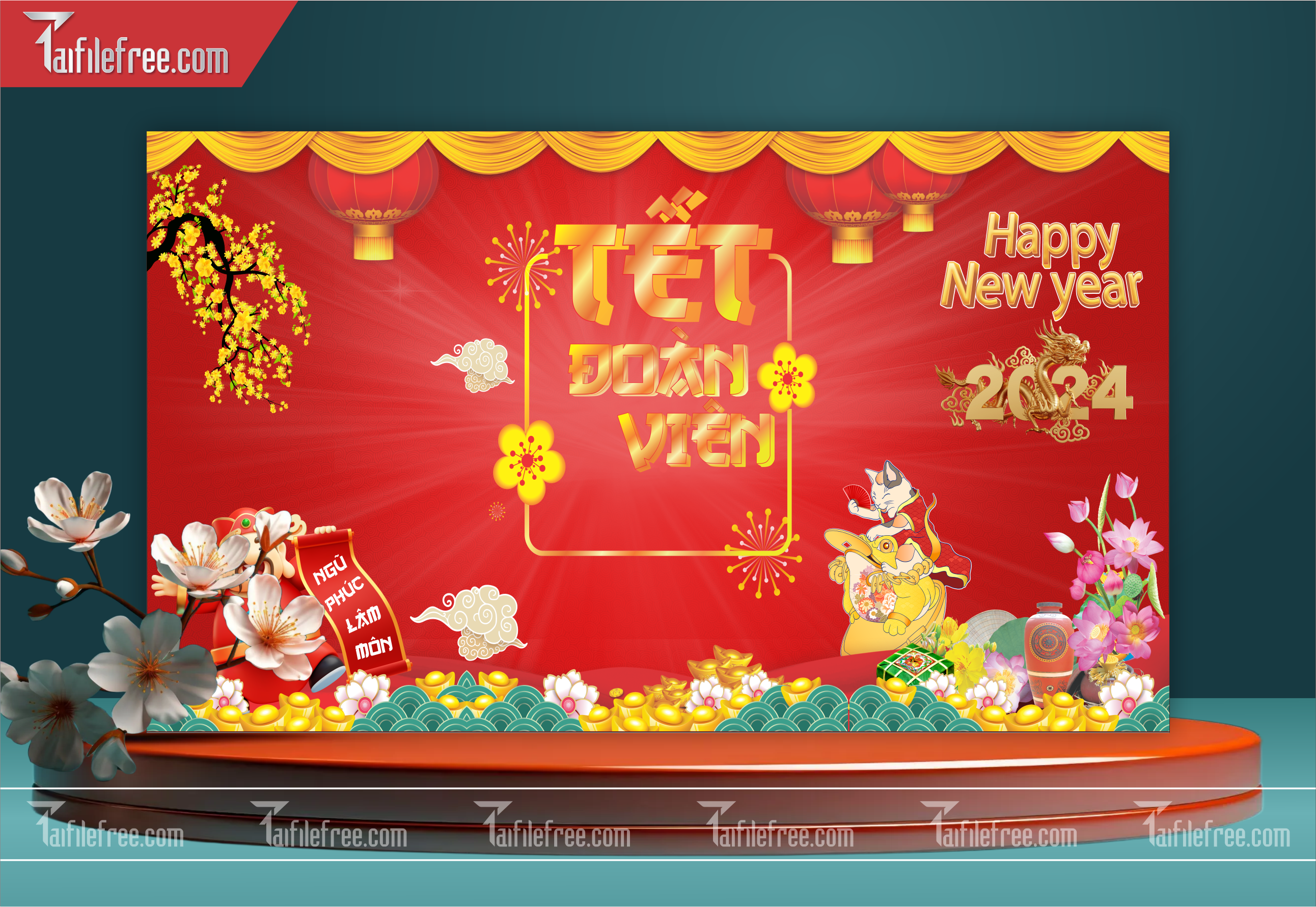 Background, Phông Nền Tết Nguyên Đán Đẹp PT14