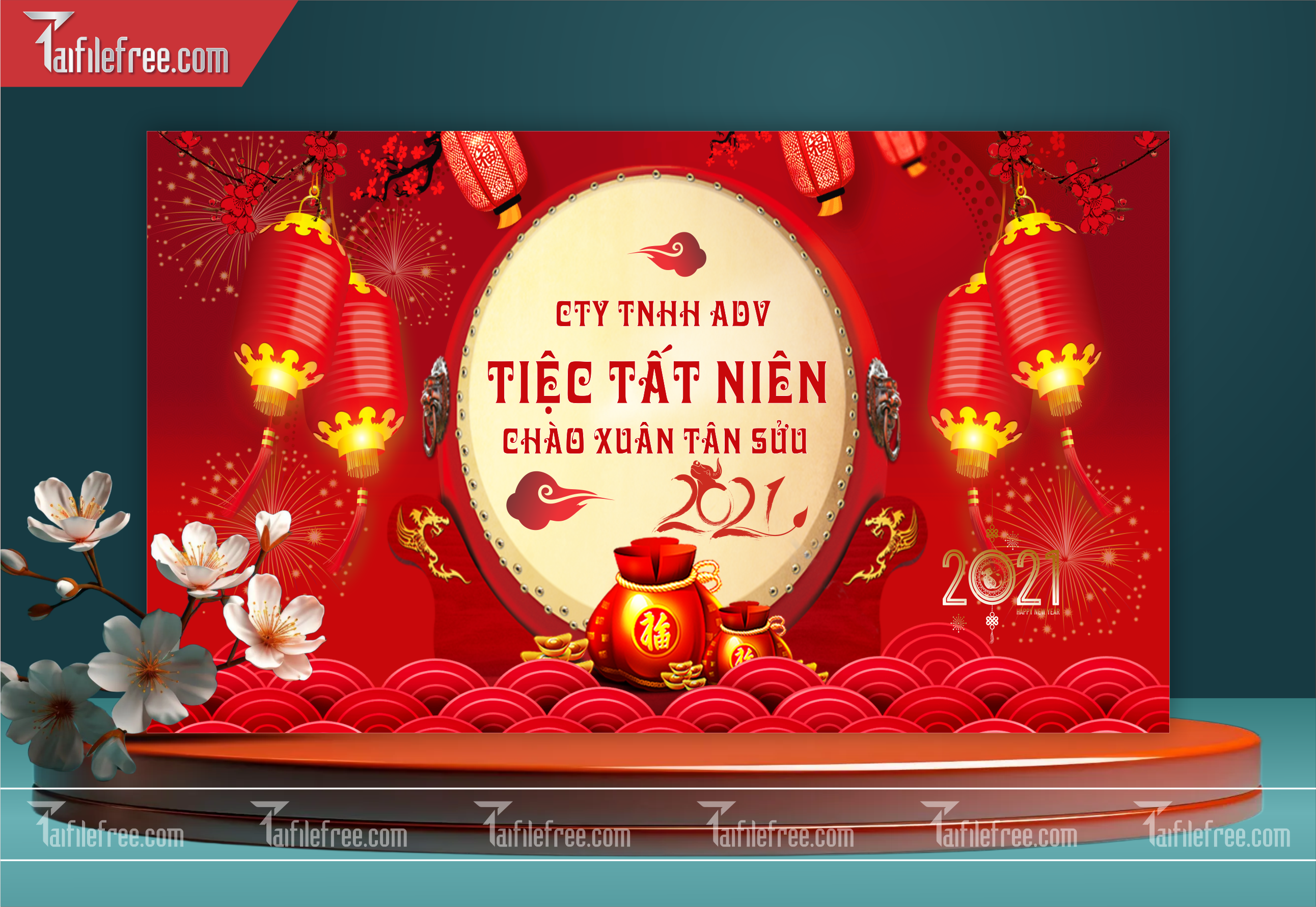 Background, Phông Nền Tất Niên Tết Nguyên Đán Đẹp PT18