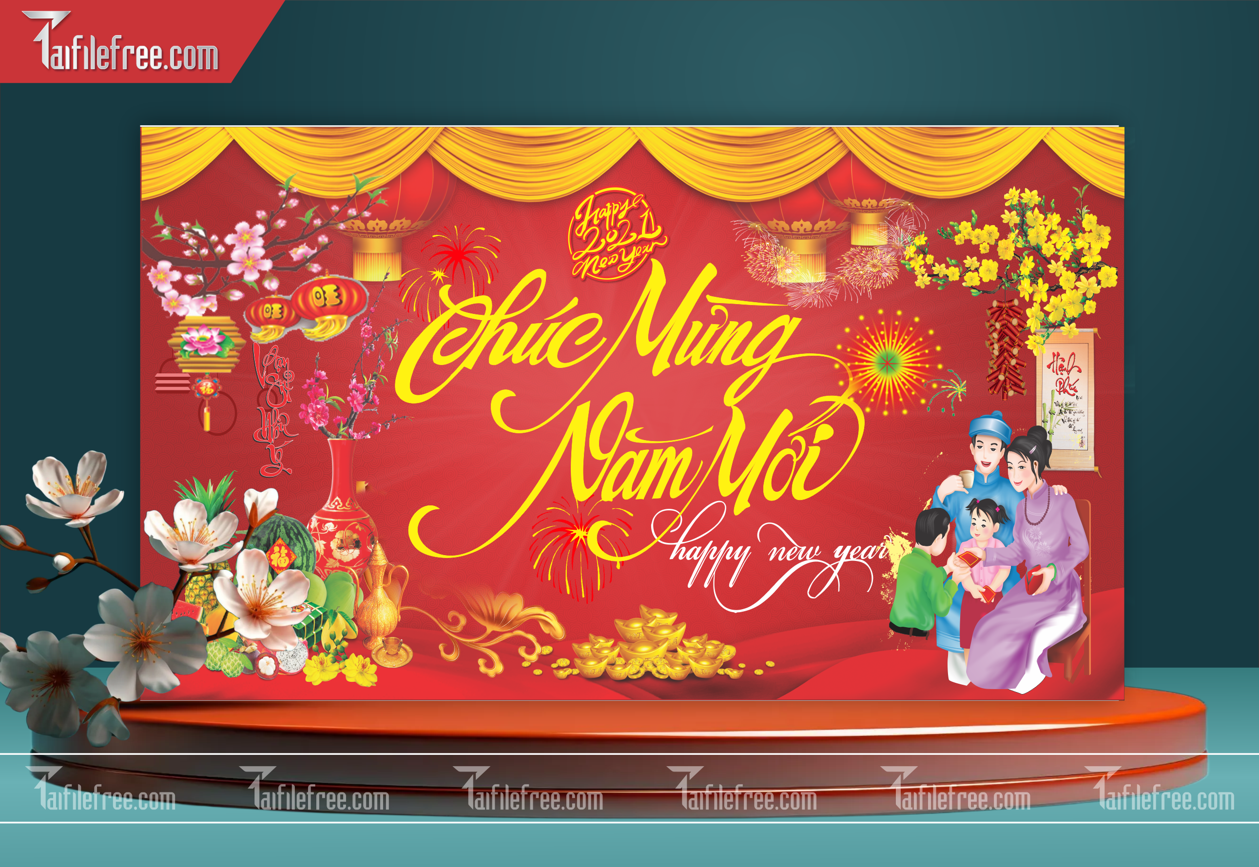 Background, Phông Nền Tết Nguyên Đán Đẹp PT22