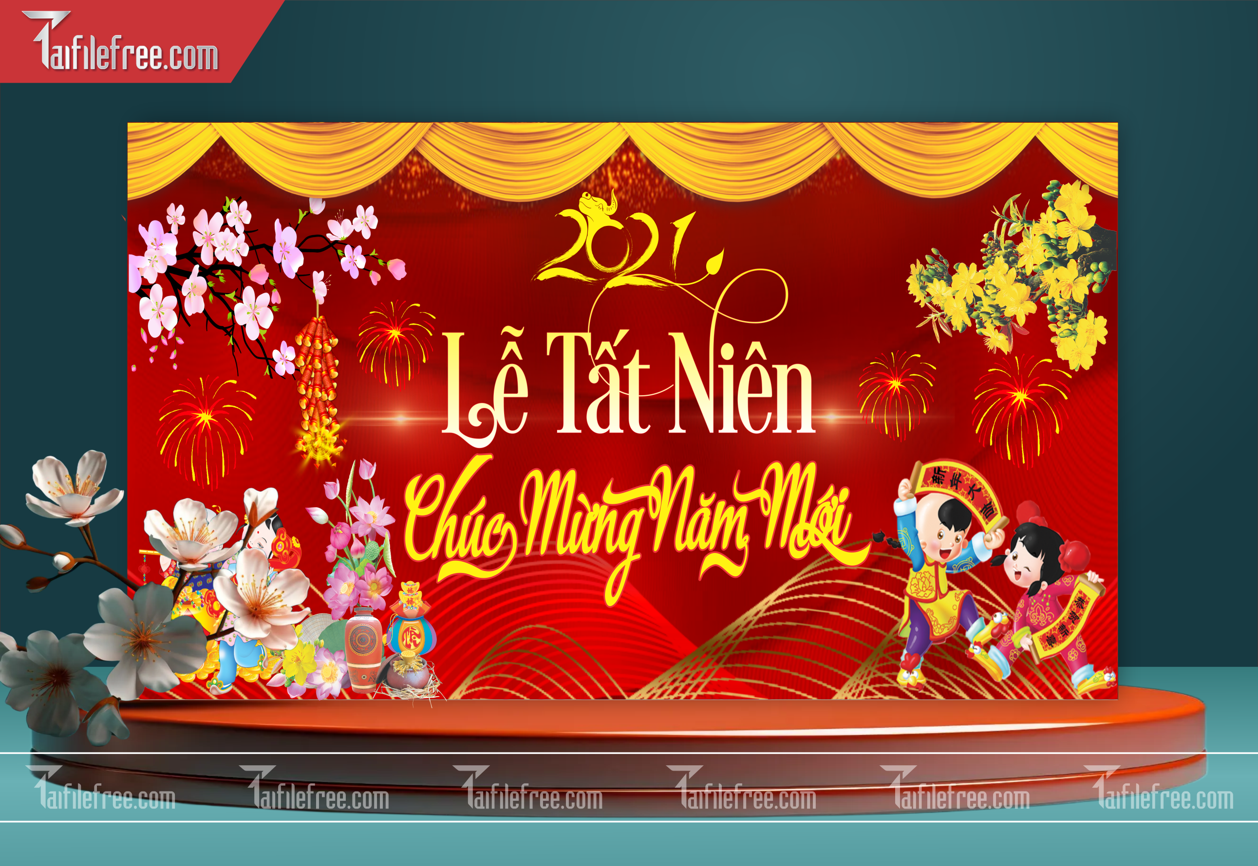 Background, Phông Nền Tất Niên Tết Nguyên Đán Đẹp PT25