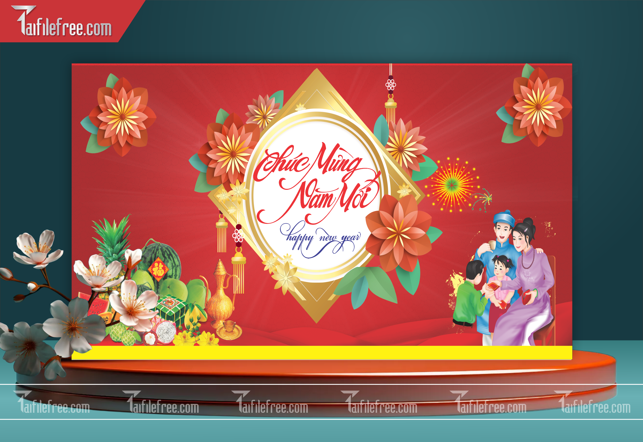 Background, Phông Nền Tết Nguyên Đán Đẹp PT28