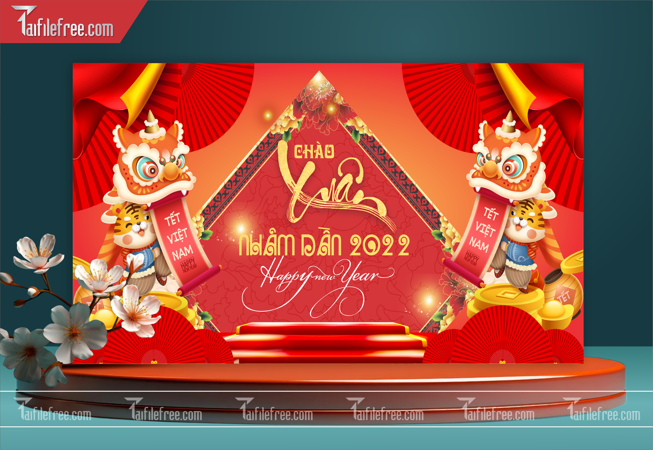 Background, Phông Nền Tết Nguyên Đán Đẹp PT30