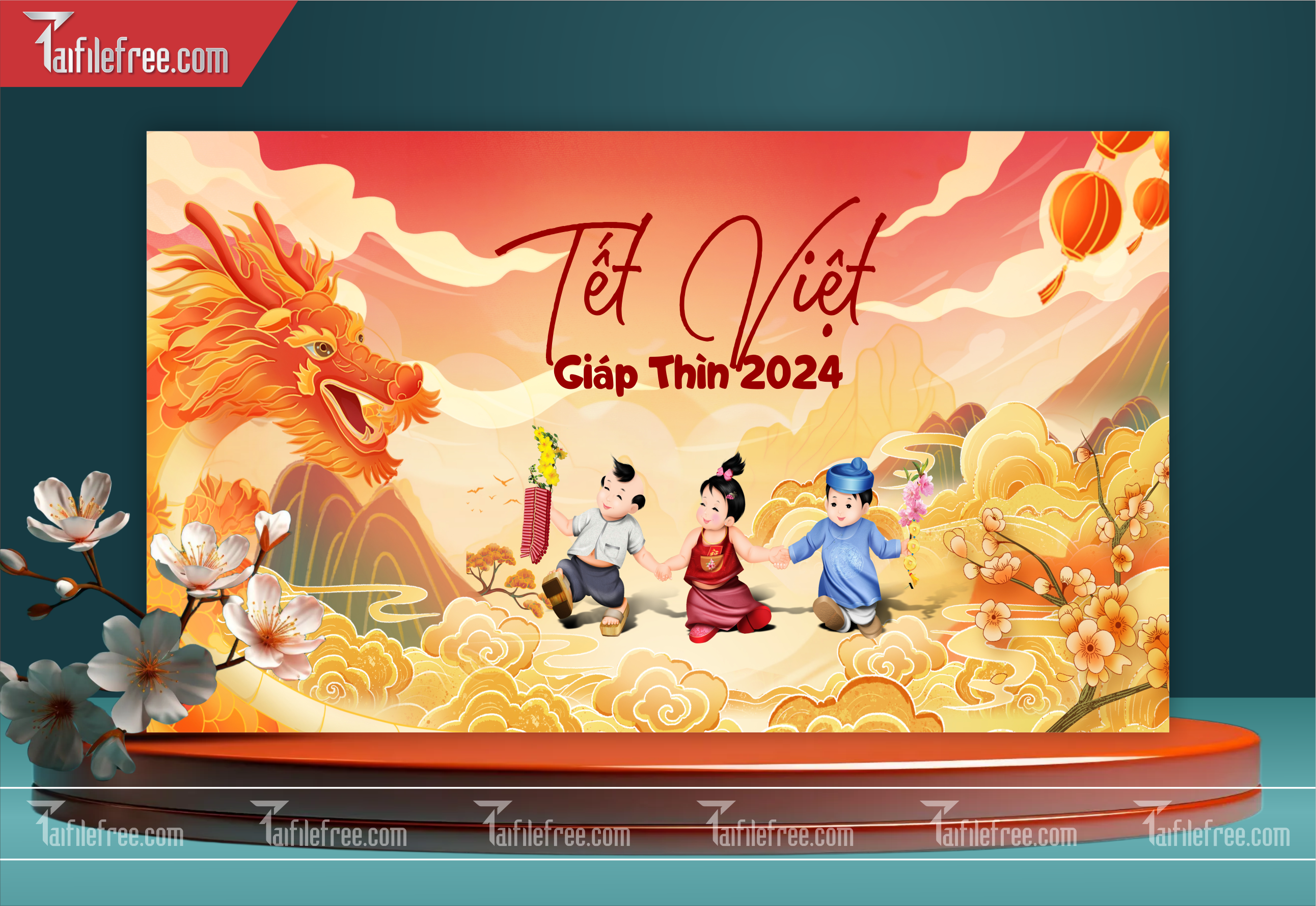 Background, Phông Nền Tết Nguyên Đán Đẹp PT33