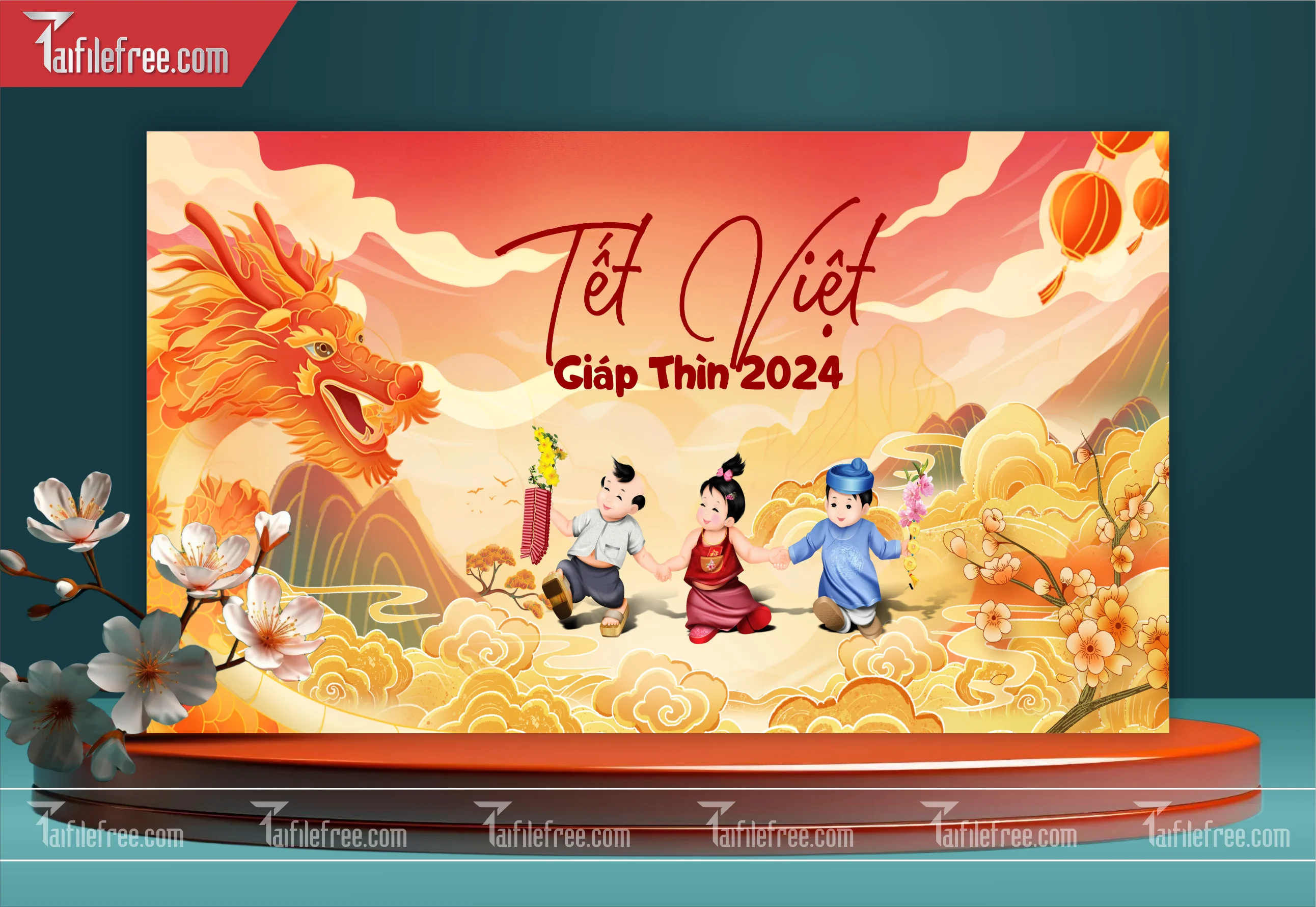 Background, Phông Nền Tết Nguyên Đán Đẹp PT33