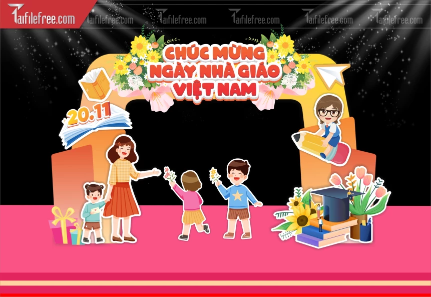 Background Ngày Nhà Giáo Việt Nam 20-11_NNG146