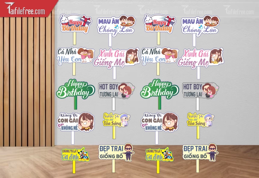 Mẫu Tổng Hợp 1 Số Hashtag Sinh Nhật_SNA137