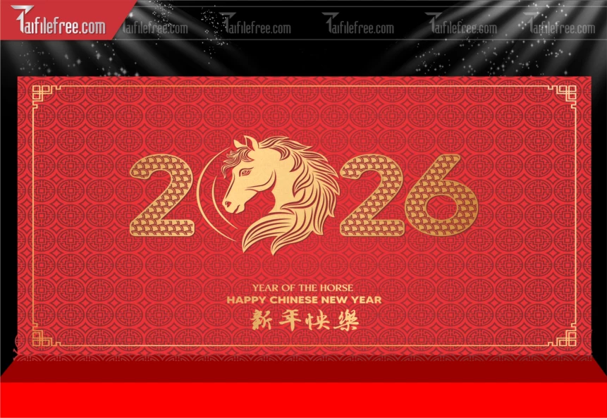 Mẫu Phông Nền Chúc Mừng Năm Mới Năm Chào Xuân Bính Ngọ.._PT397