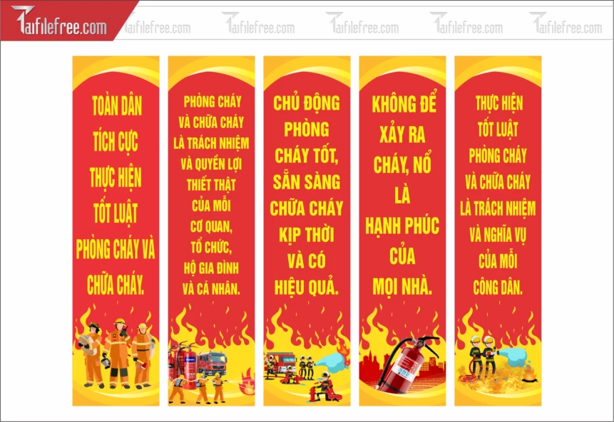 Phướn Biển Báo Phòng Cháy, Chữa Cháy BB46