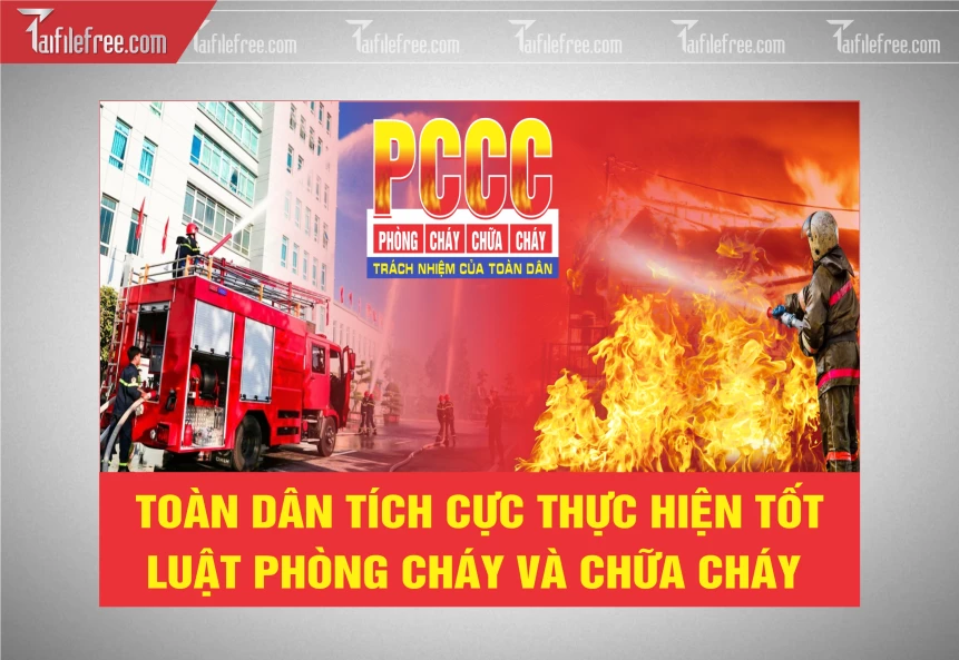 Background Biển Báo Phòng Cháy, Chữa Cháy BB47
