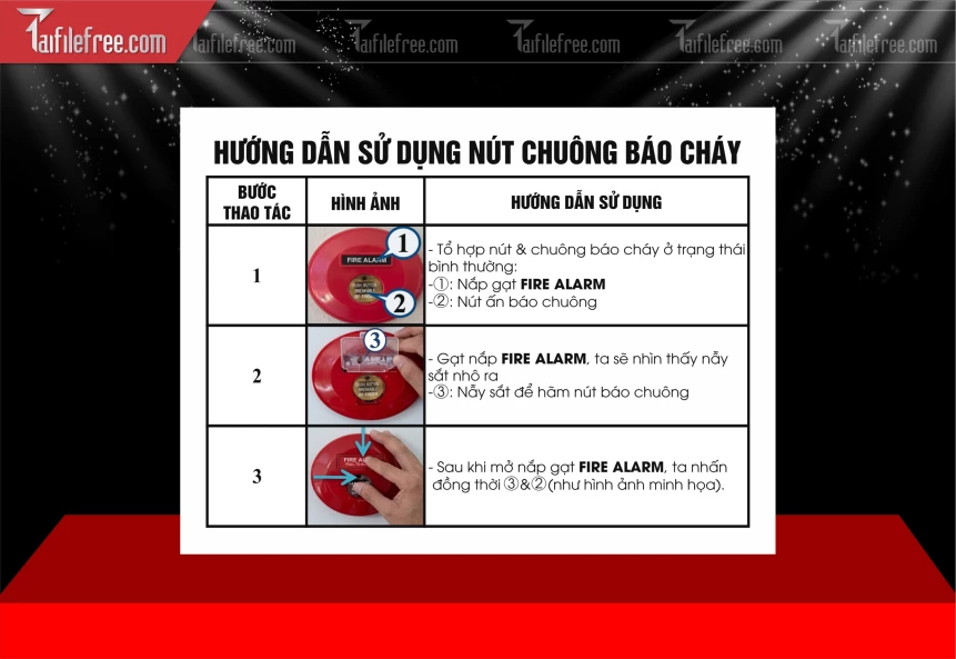 Mẫu Hướng Dẫn Sử Dụng Nút Chuông Báo Cháy_BH1025