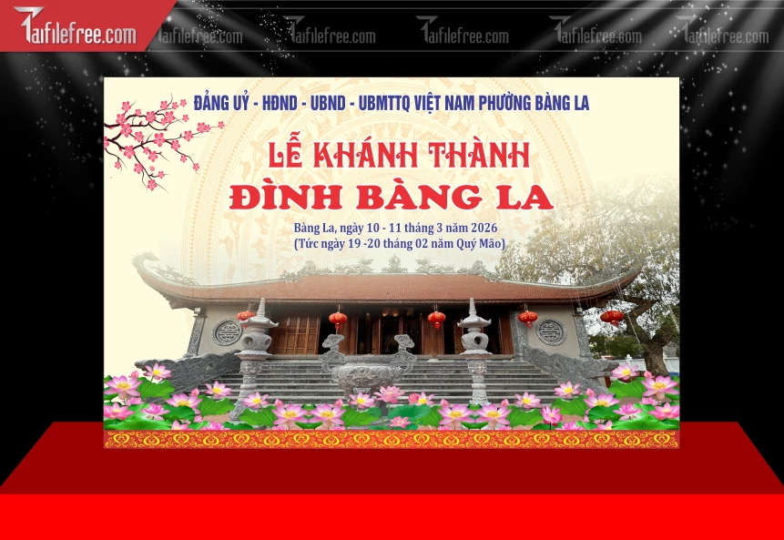 Mẫu Martket Lễ Khánh Thành_BH1037