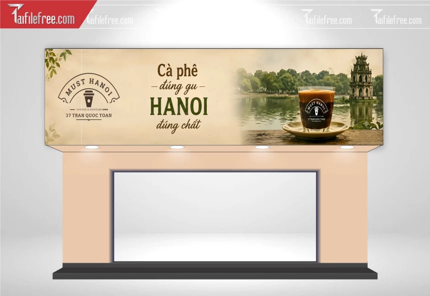 Biển Quảng Cáo, Bảng Hiệu Tiệm Caffe_BH1067